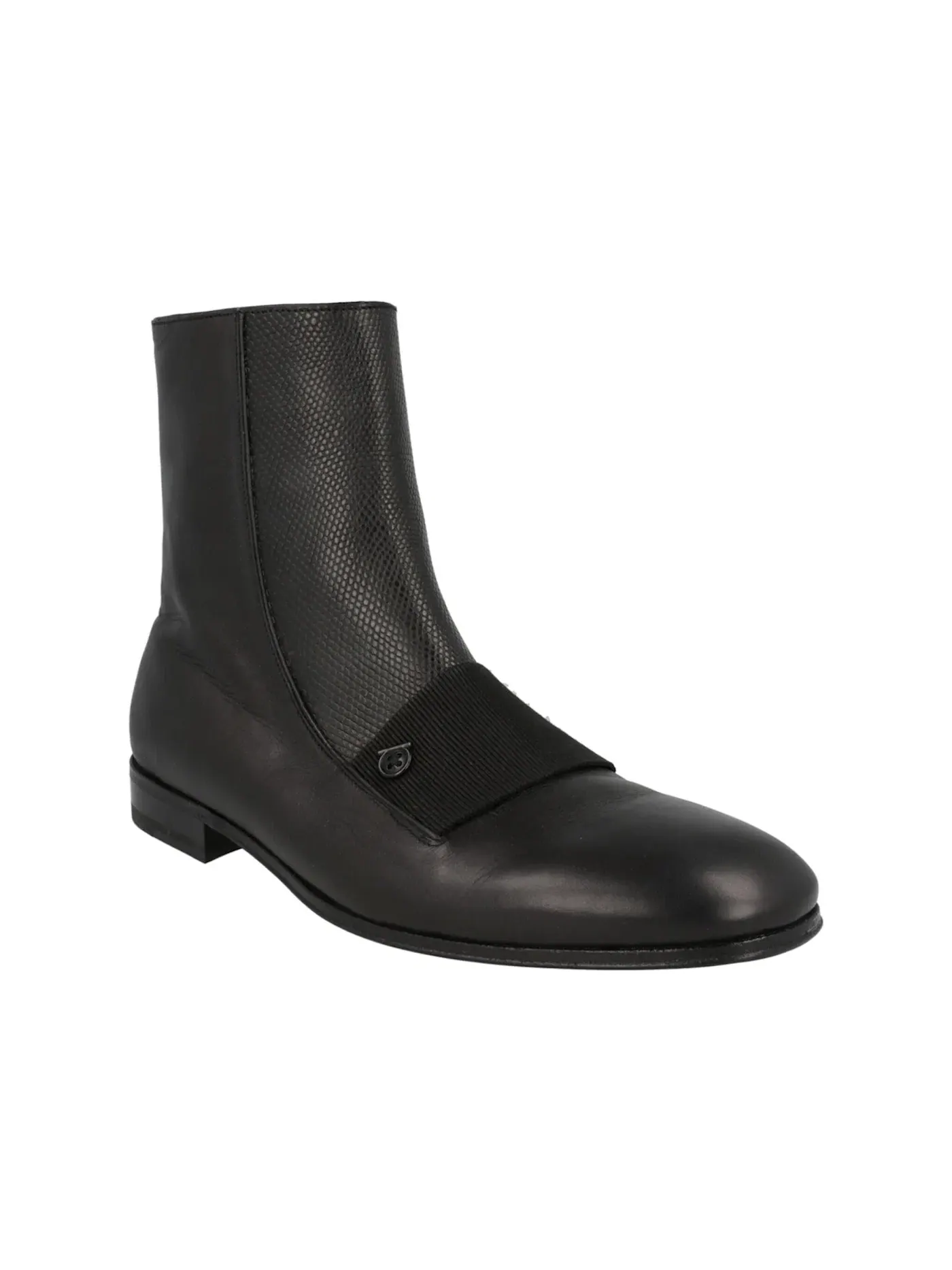Мужские ботинки на щиколотке с дизайном Geminiano Gancini Ferragamo — изображение 2 из 3, черный