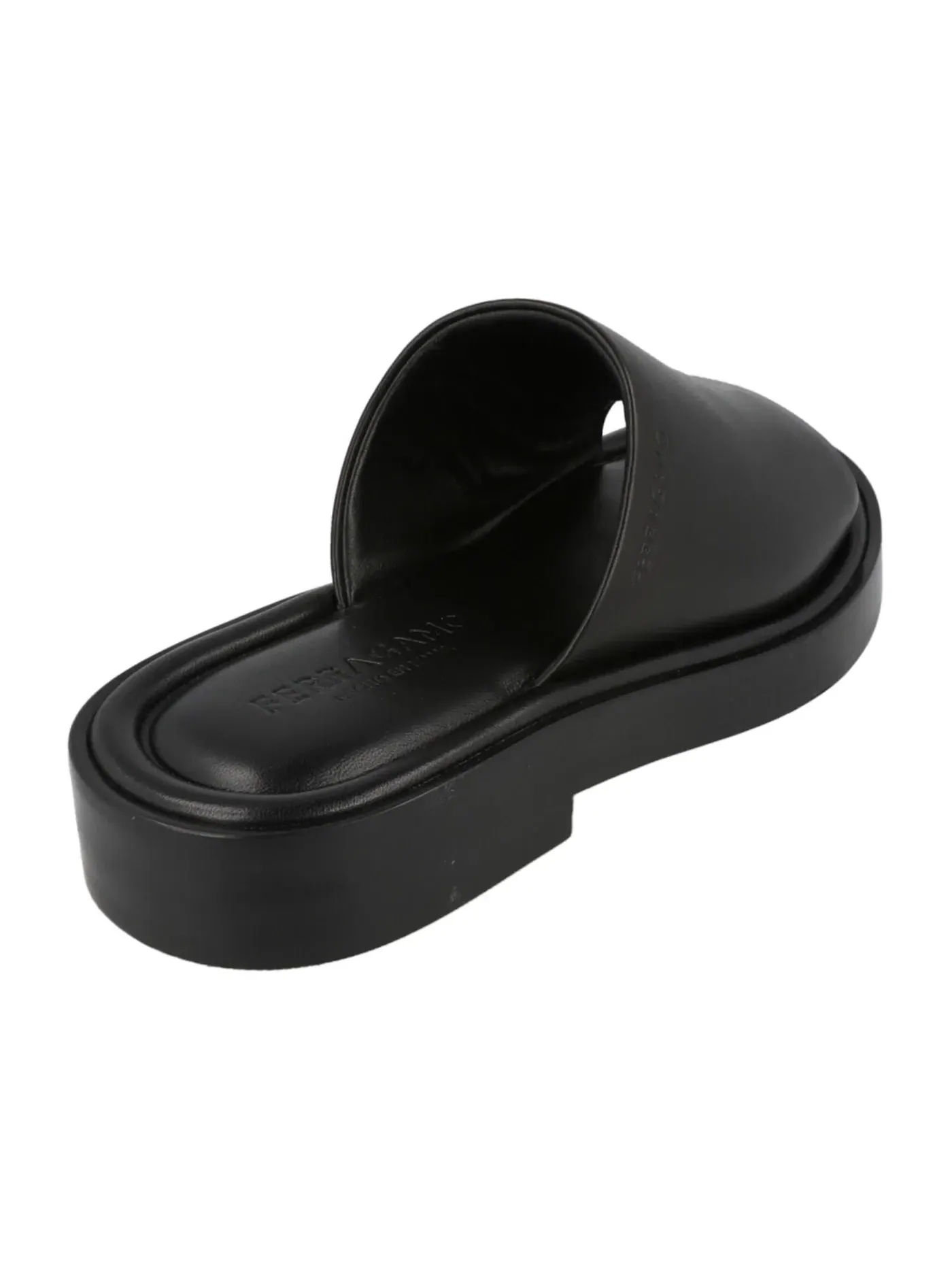 Мужские шлепанцы Ferragamo Giuone Slide Sandals — изображение 3 из 3, черный