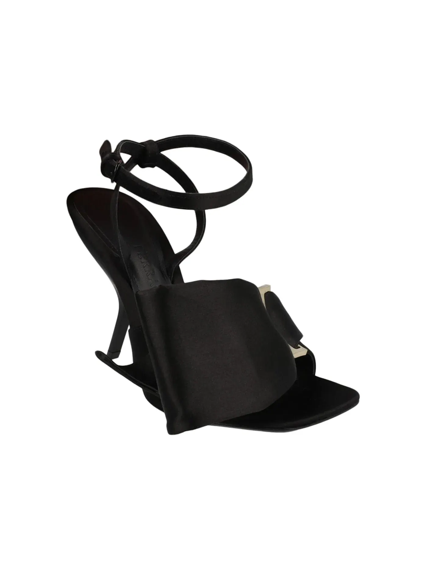 Женские босоножки на каблуке Helena X5 Ferragamo — изображение 2 из 3, черный