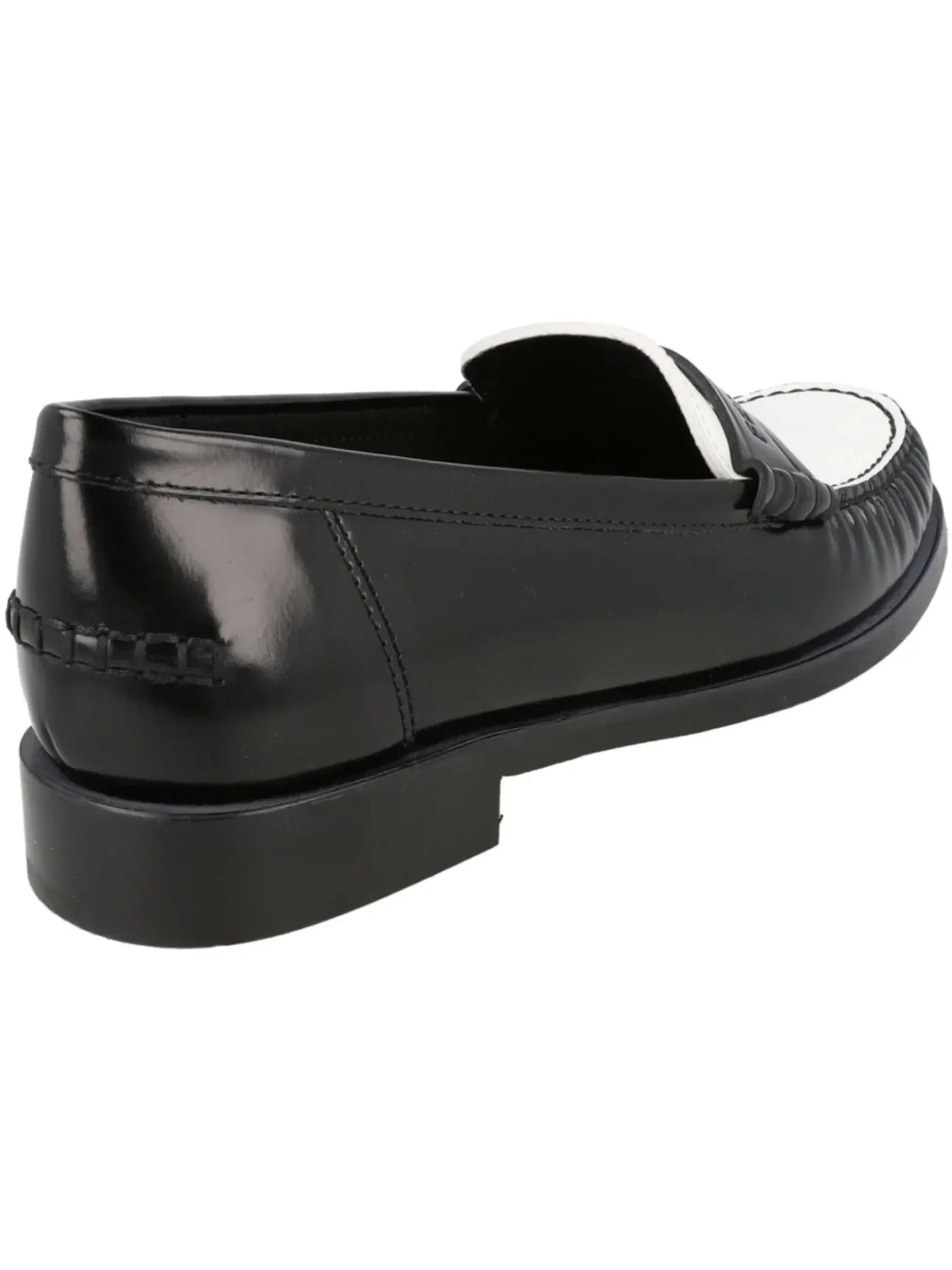 Женские лоферы из кожи с моделью Ferragamo Irina Leather Loafers Ferragamo — изображение 3 из 3, черный