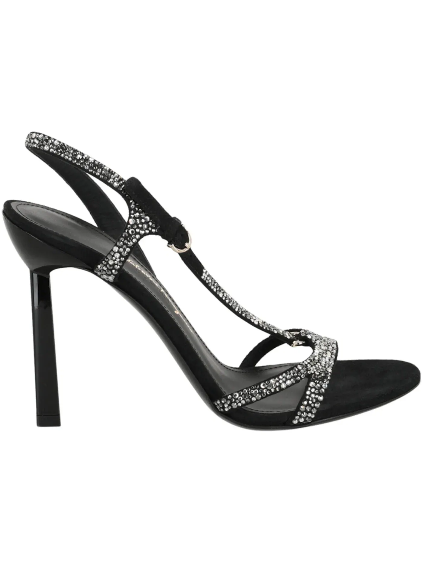 Женские босоножки с кристаллами Ferragamo Jole X5 — изображение 1 из 3, черный