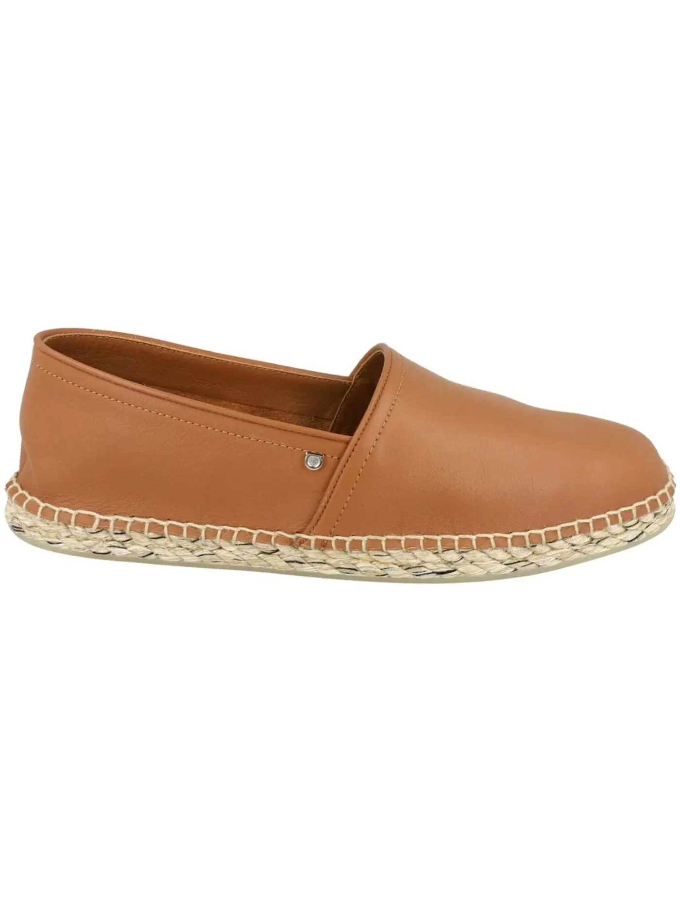 Мужские эспадрильи без каблука Ferragamo Lamar Leather Espadrilles Ferragamo — изображение 1 из 3, бежевый коричневый
