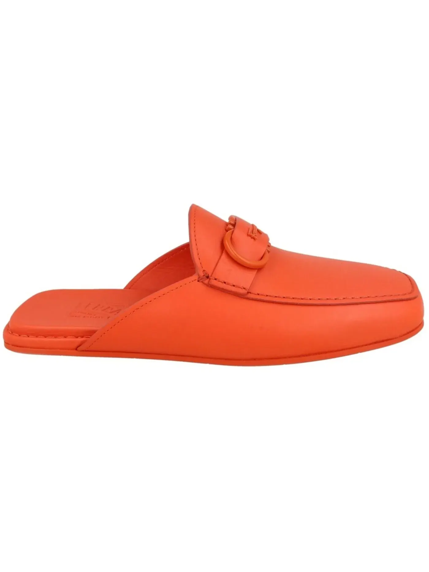 Мужские сабо Ferragamo Leather Mules — изображение 1 из 3, красный