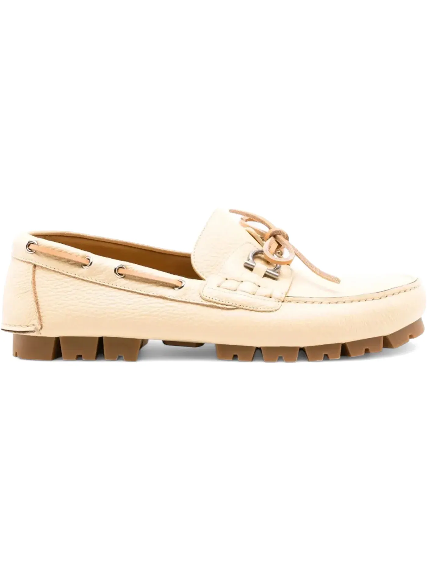 Мужские лоферы Ferragamo Loafer Ferragamo — изображение 1 из 1, белый