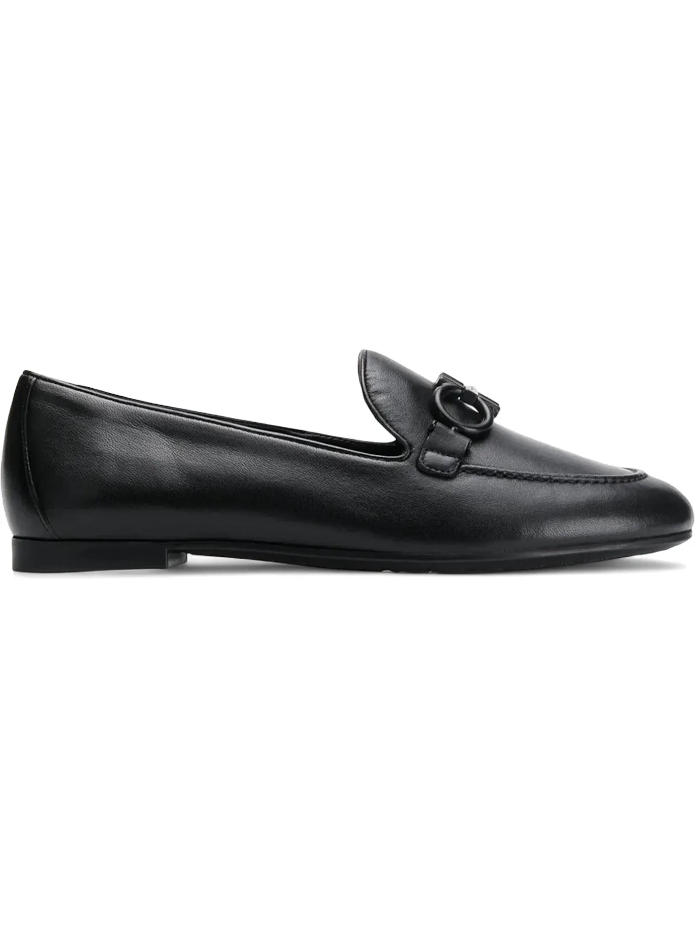 Женские лоферы с пряжкой Ferragamo — изображение 1 из 1, черный