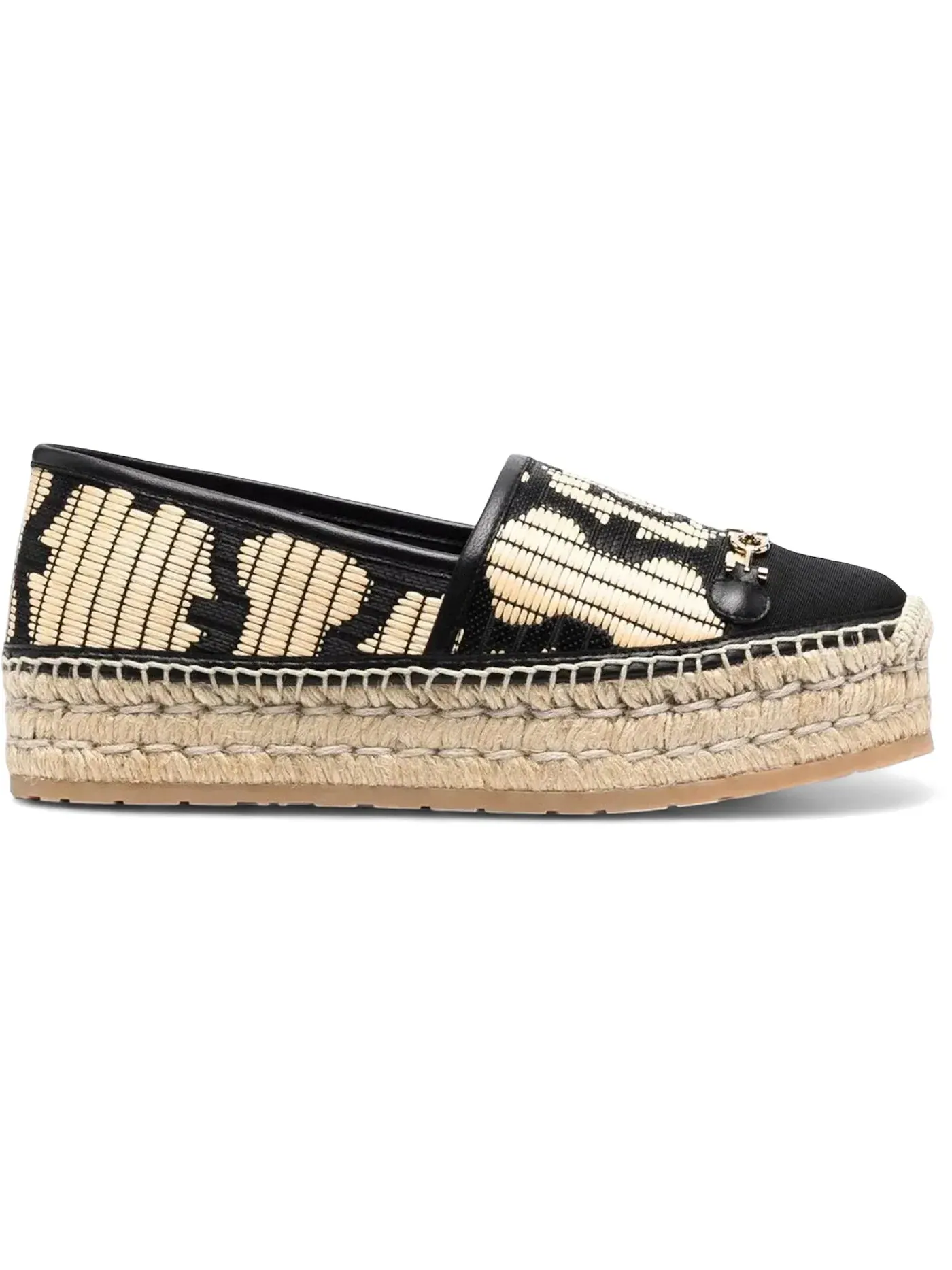Женские эспадрильи с вышивкой логотипа Ferragamo Logo Embroidered Espadrilles Ferragamo — 1