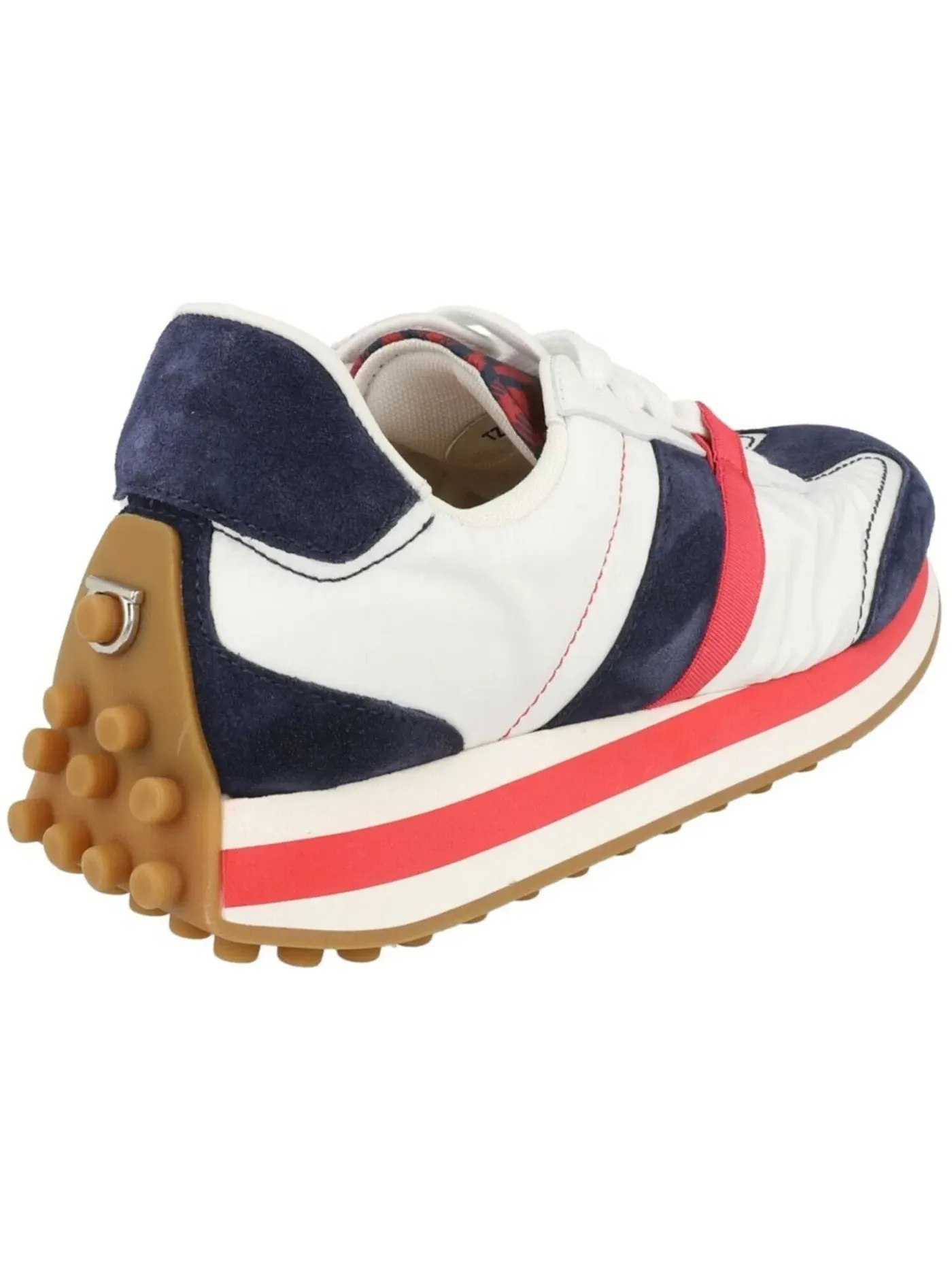 Мужские кроссовки с низким верхом Ferragamo Lulio Low-Top Sneakers — изображение 3 из 3, синий