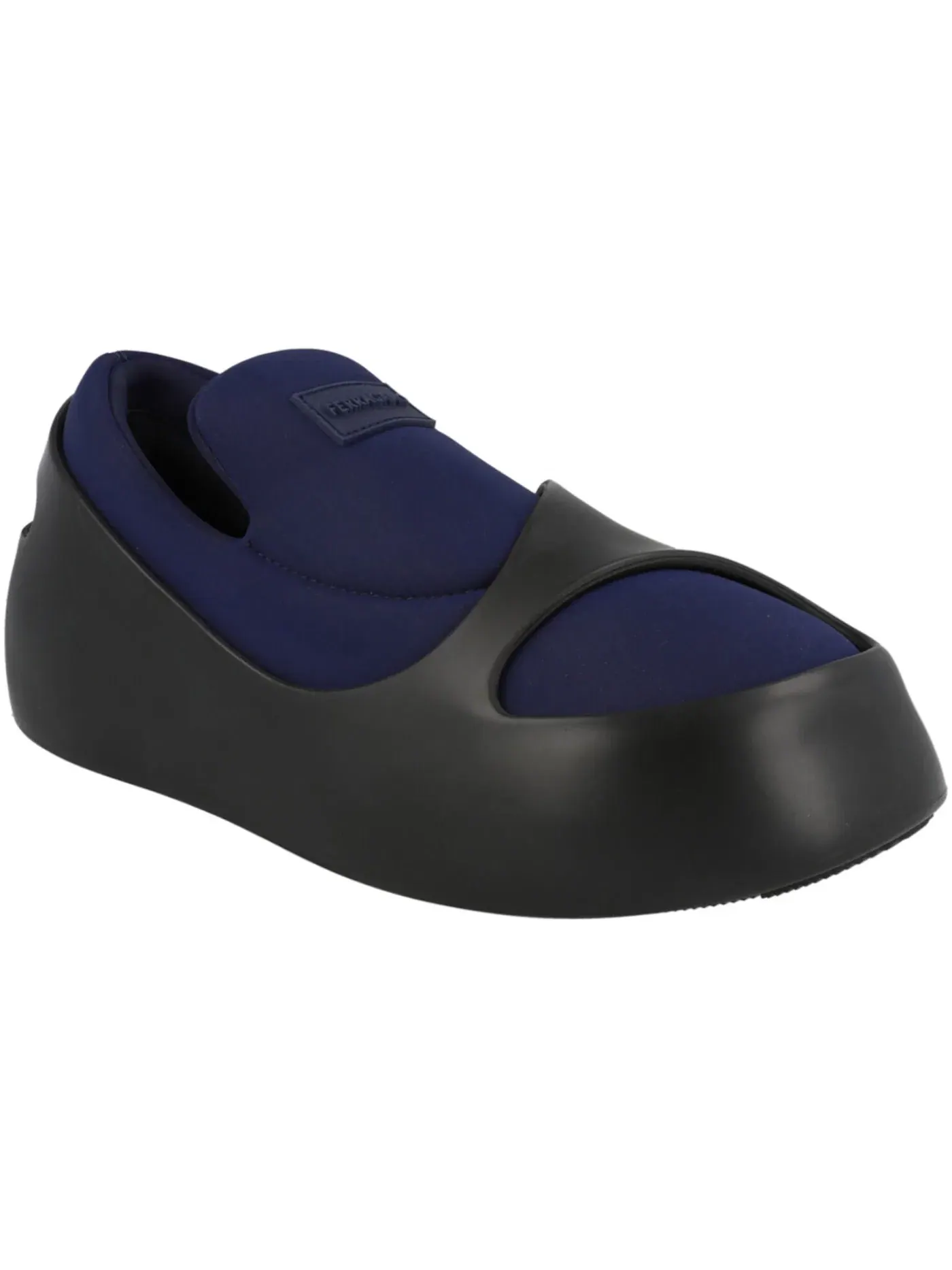 Женские слипоны Ferragamo Lunar Paneled Slip-On Sneakers — изображение 2 из 3, синий