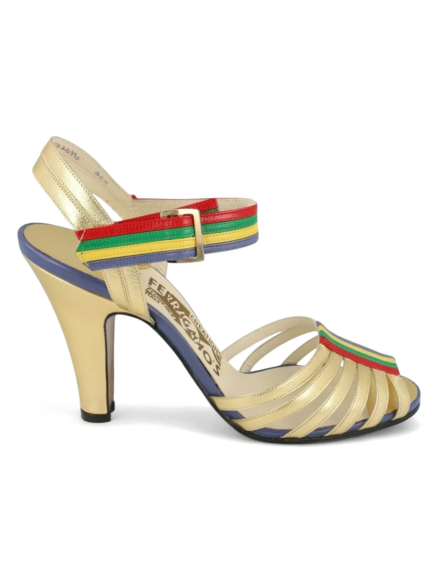 Женские туфли на каблуке из коллекции Ferragamo Luxe Archive Limited Edition 1930s Heels Ferragamo — изображение 1 из 3