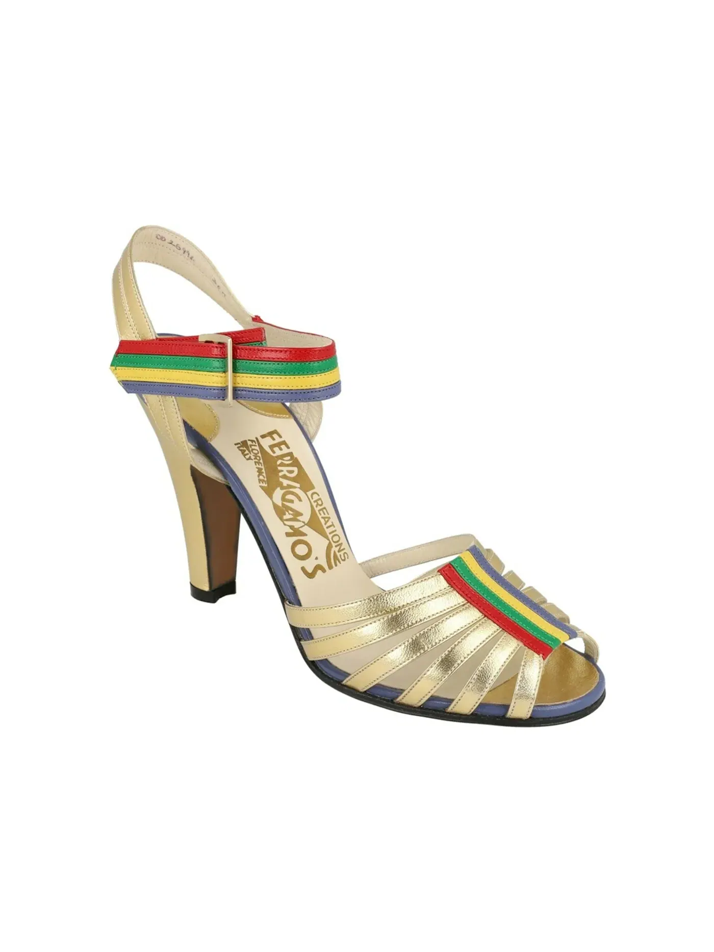 Женские туфли на каблуке из коллекции Ferragamo Luxe Archive Limited Edition 1930s Heels Ferragamo — изображение 2 из 3