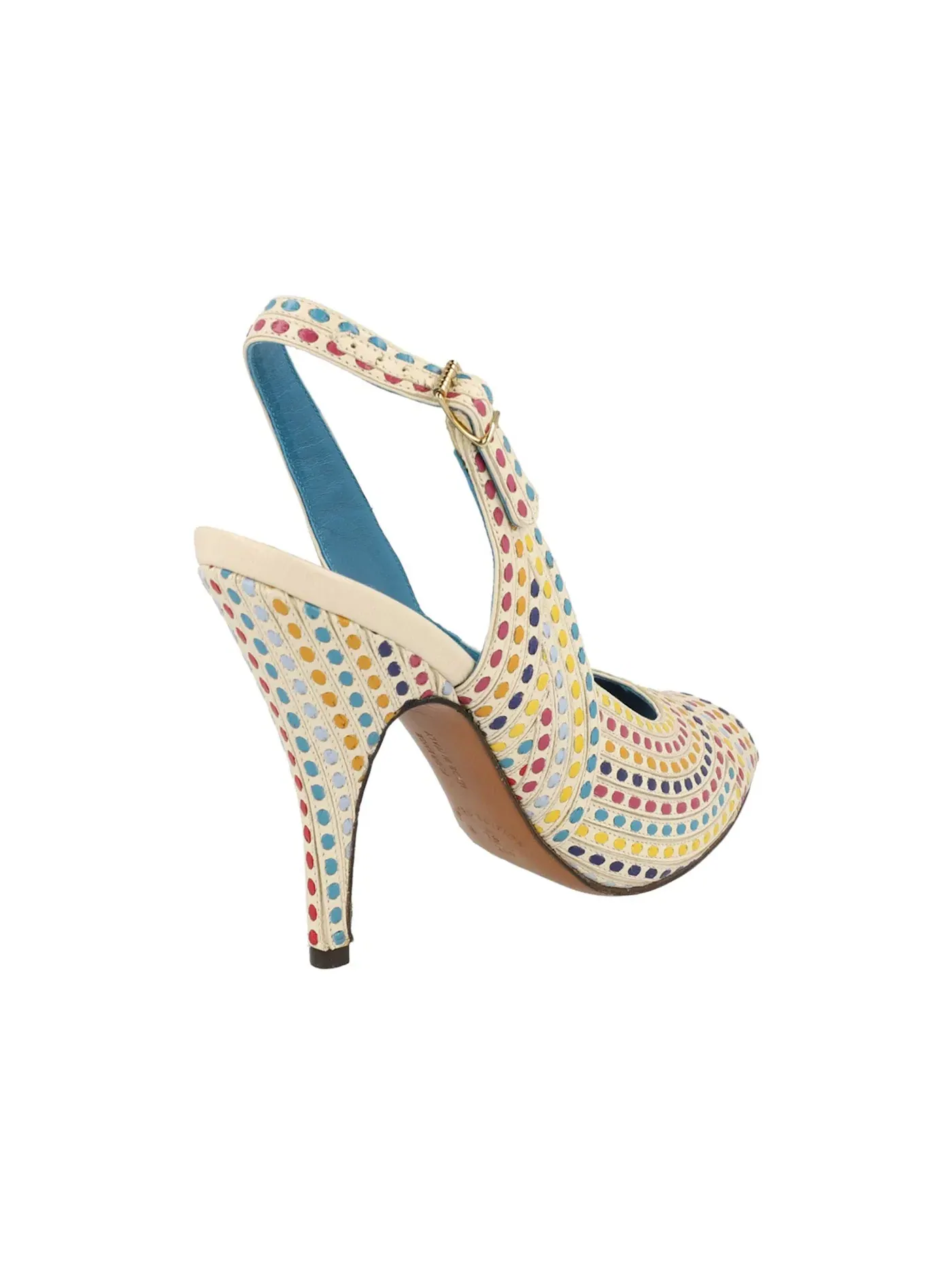 Женские босоножки с ремешком на щиколотке Ferragamo Margareth Archive Limited Edition Slingback Heels — изображение 3 из 3
