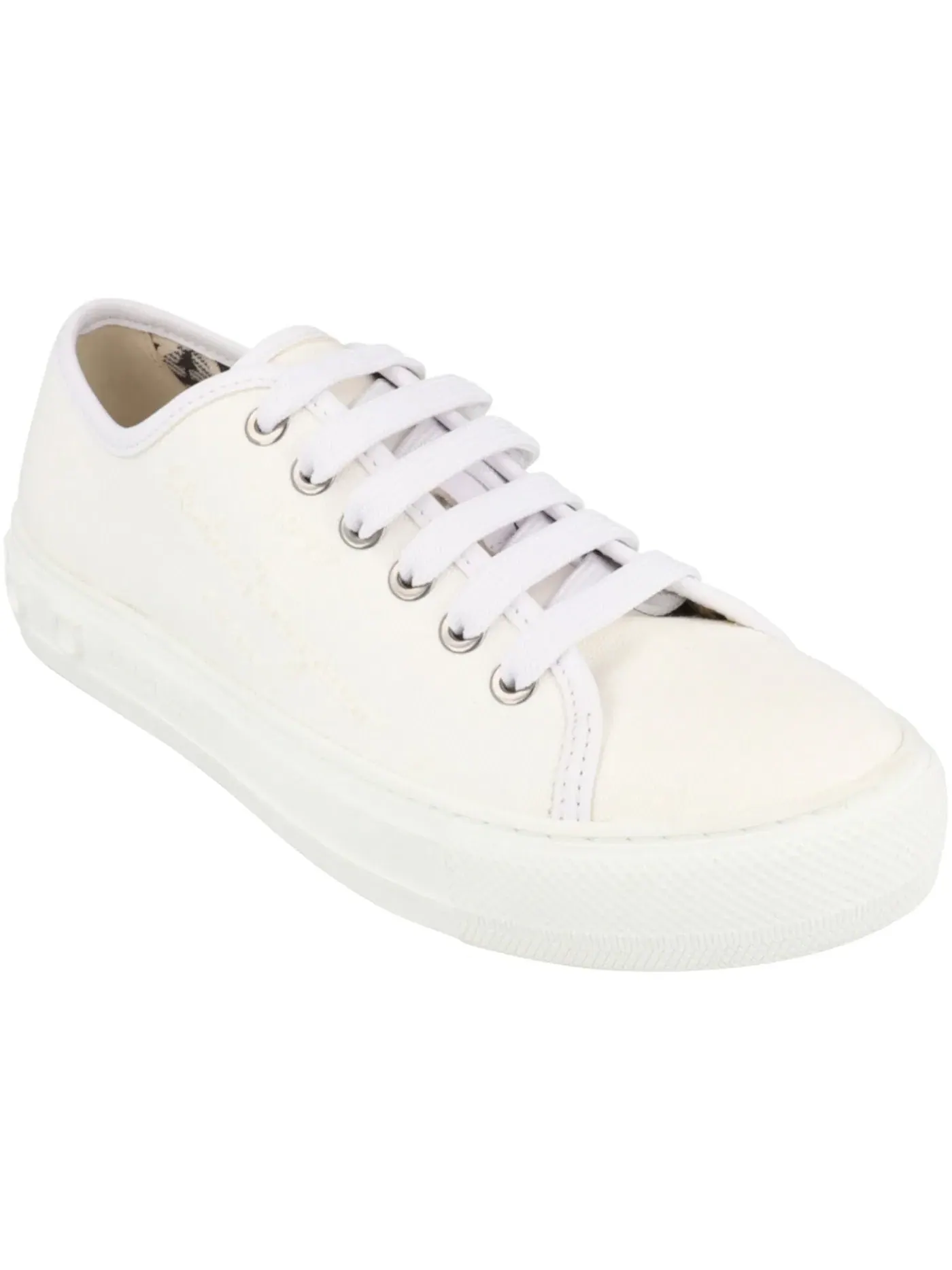 Женские кеды Mediterranean Low-Top Ferragamo — изображение 2 из 3, белый