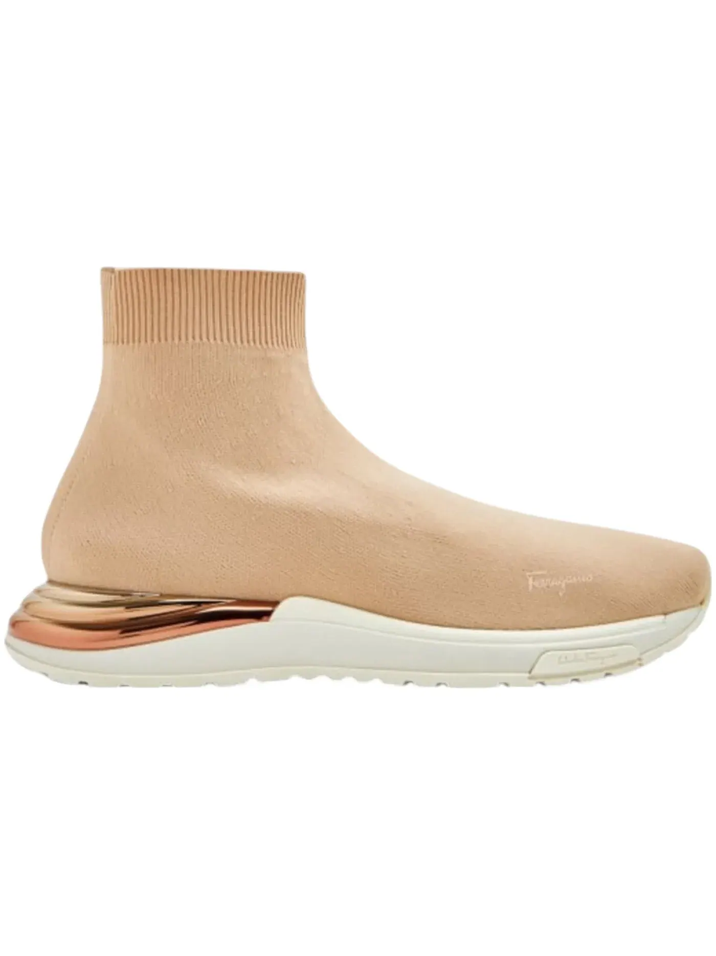 Женские кеды Ferragamo Ninette Sneakers — изображение 1 из 1, бежевый