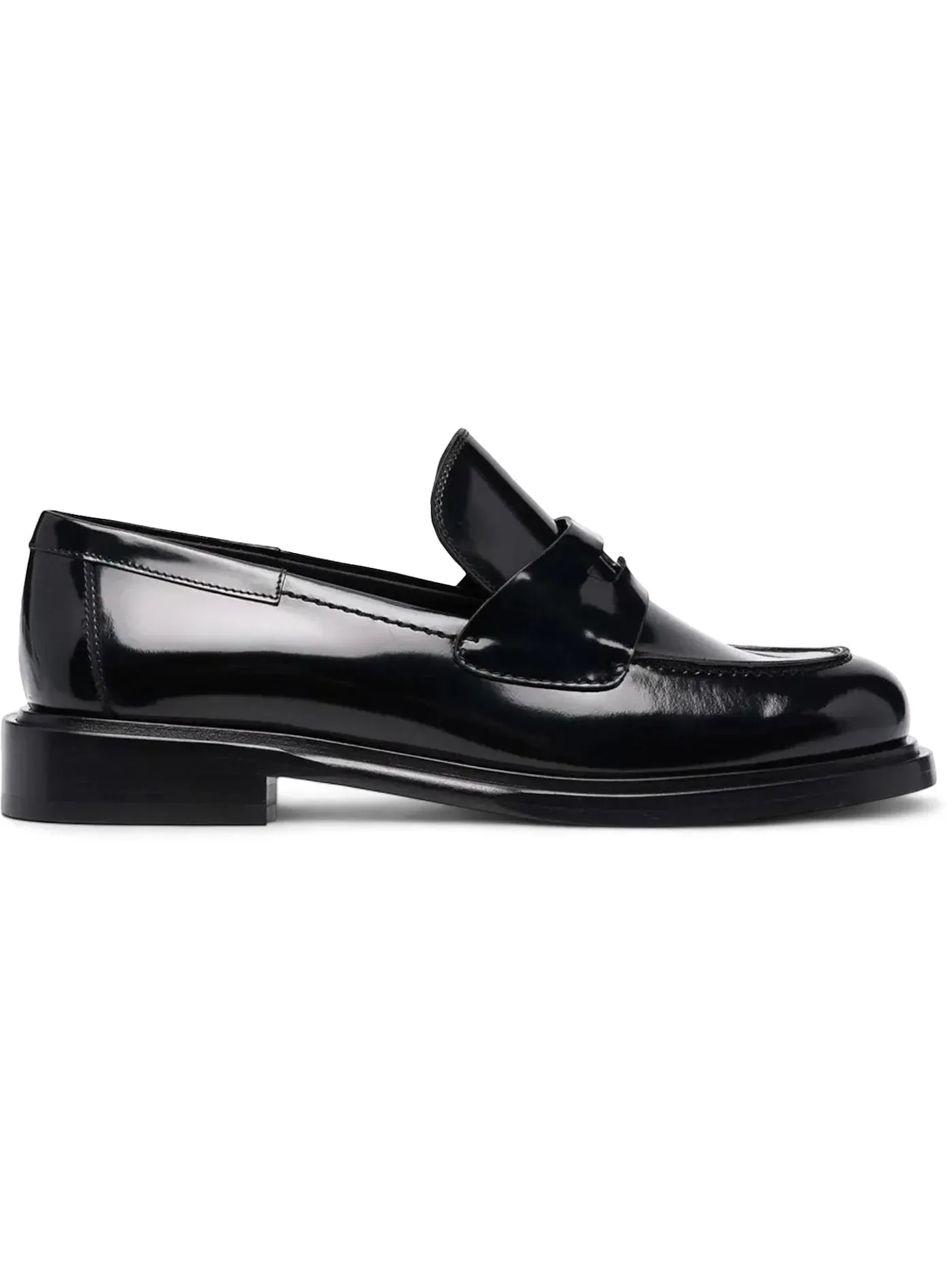 Женские лоферы с лаковым покрытием Ferragamo Nyx 30 — изображение 1 из 1, черный