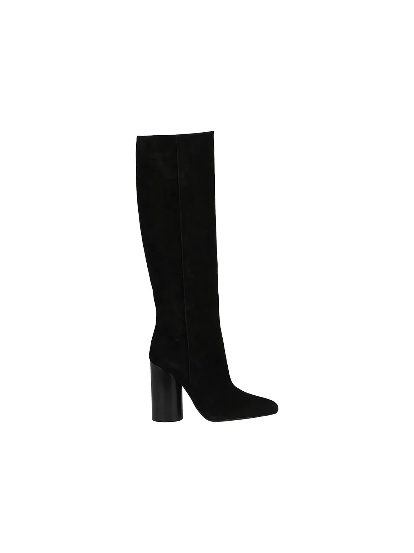 Женские сапоги до колена из замши с моделью Ferragamo Pampero Suede Knee-High Boots Ferragamo — изображение 1 из 3, черный