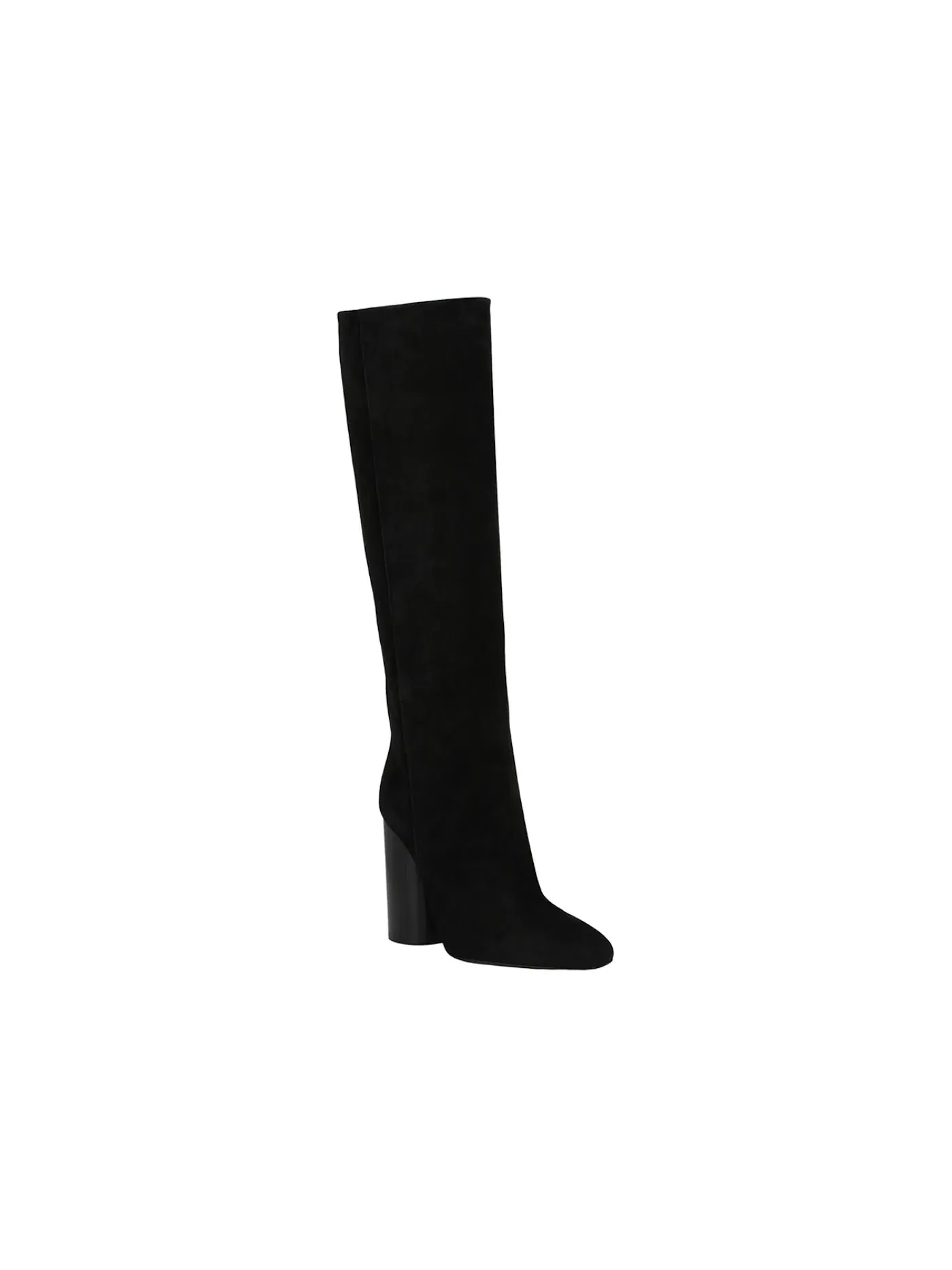 Женские сапоги до колена из замши с моделью Ferragamo Pampero Suede Knee-High Boots Ferragamo — изображение 2 из 3, черный