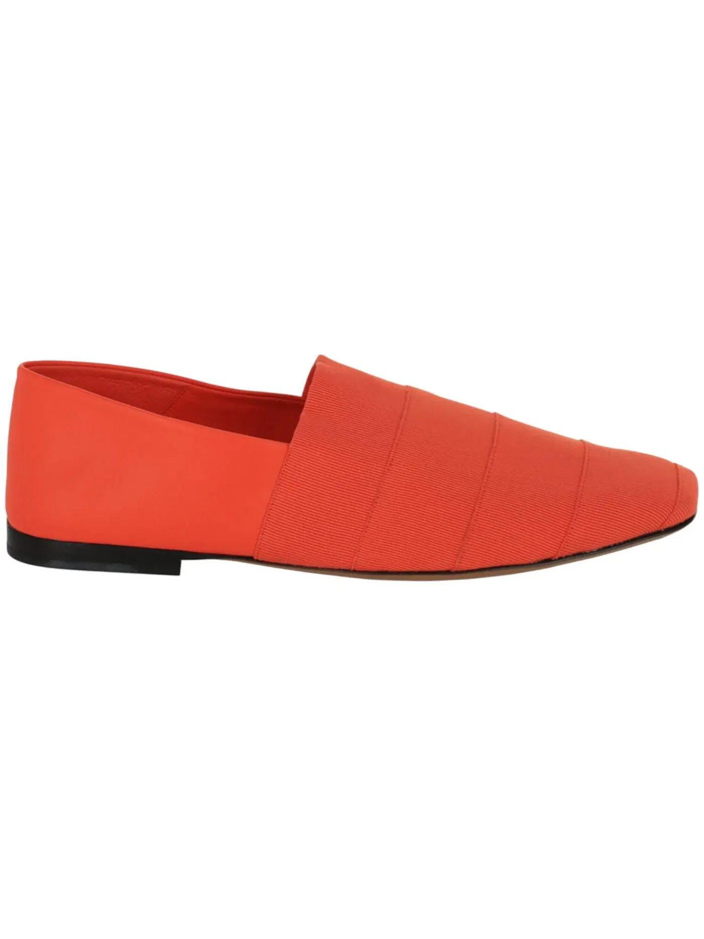 Мужские лоферы из панельного гроденаура Ferragamo Ferragamo Panelled Grosgrain Loafers — изображение 1 из 3, оранжевый