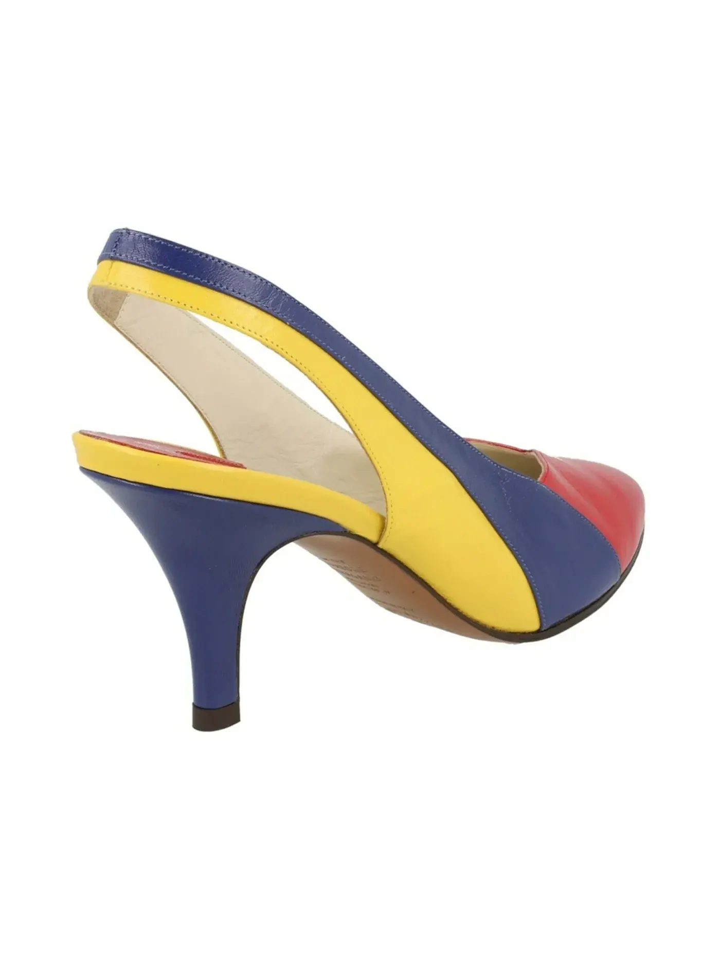 Женские туфли-лодочки с ремешком на пятке Ferragamo Partenope Archive Limited Edition 1980's Slingback Pumps, красный