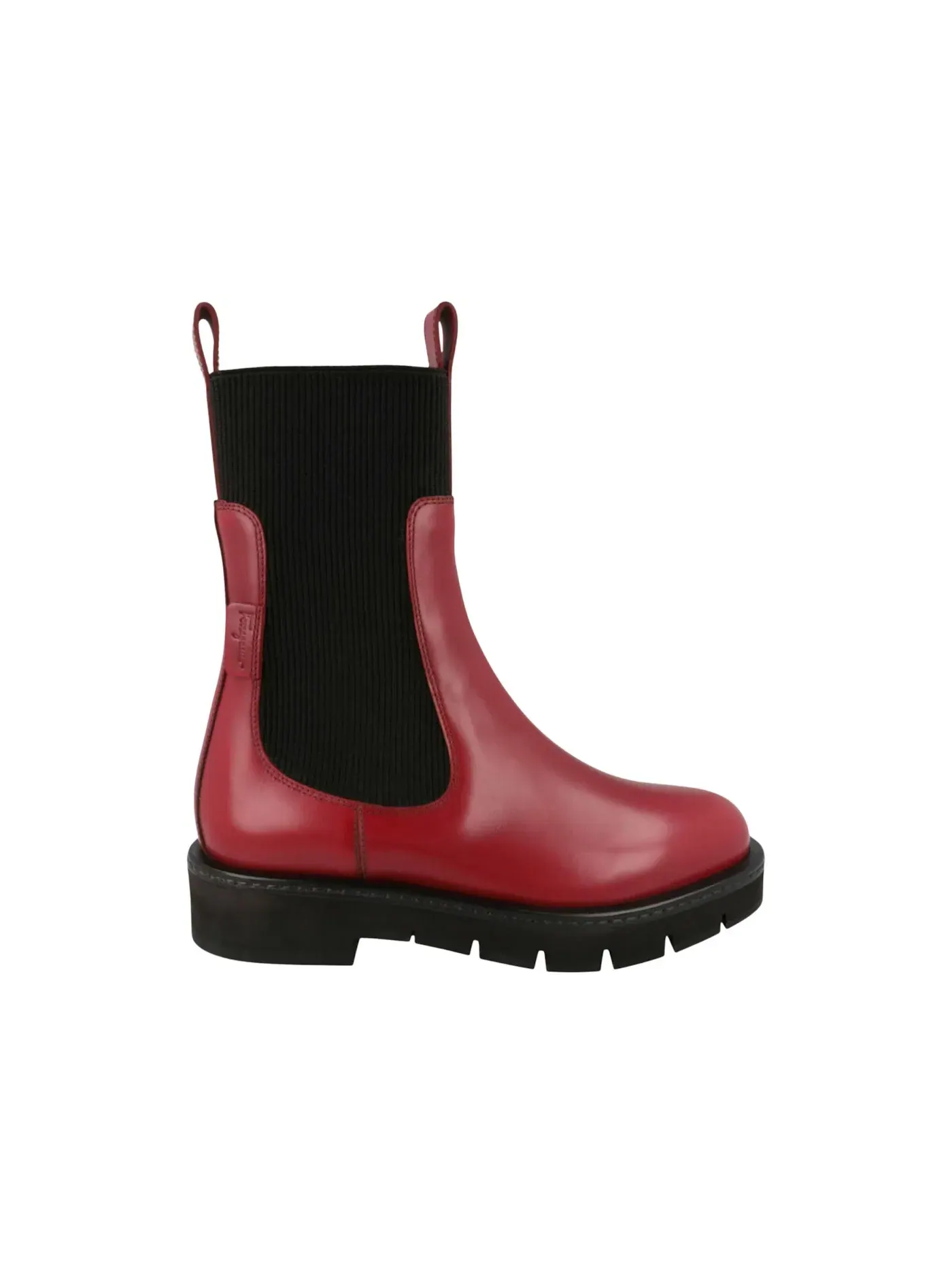 Женские ботинки-челси с принтом Ferragamo Rook Chelsea Boots Ferragamo — изображение 1 из 3, красный