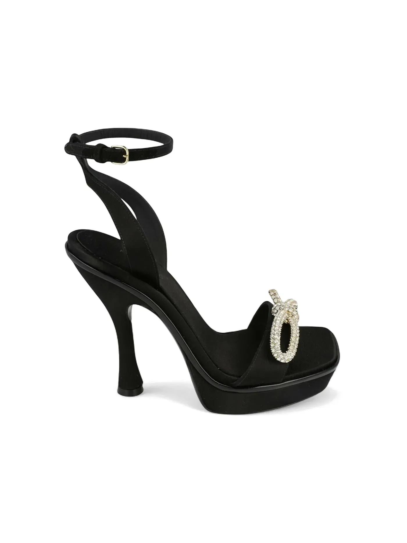 Женские босоножки на каблуке Allison X5 Ferragamo — изображение 1 из 3, черный