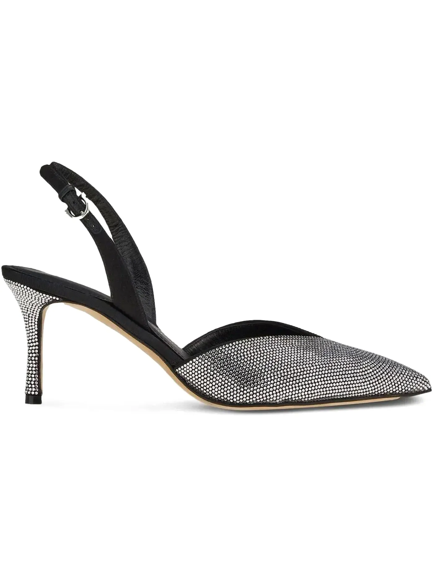 Женские туфли на каблуке с ремешком Ferragamo Sling Pump — изображение 1 из 1, черный