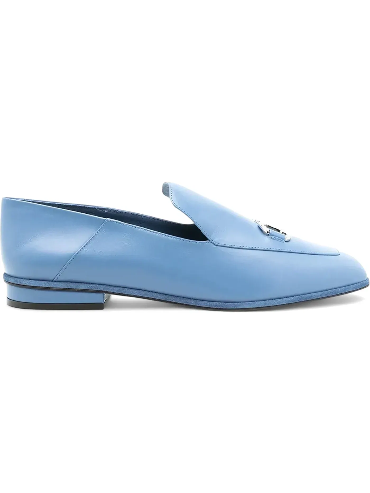 Женские лоферы с квадратным носком Ferragamo Square Toe Loafers Ferragamo — изображение 1 из 1, синий