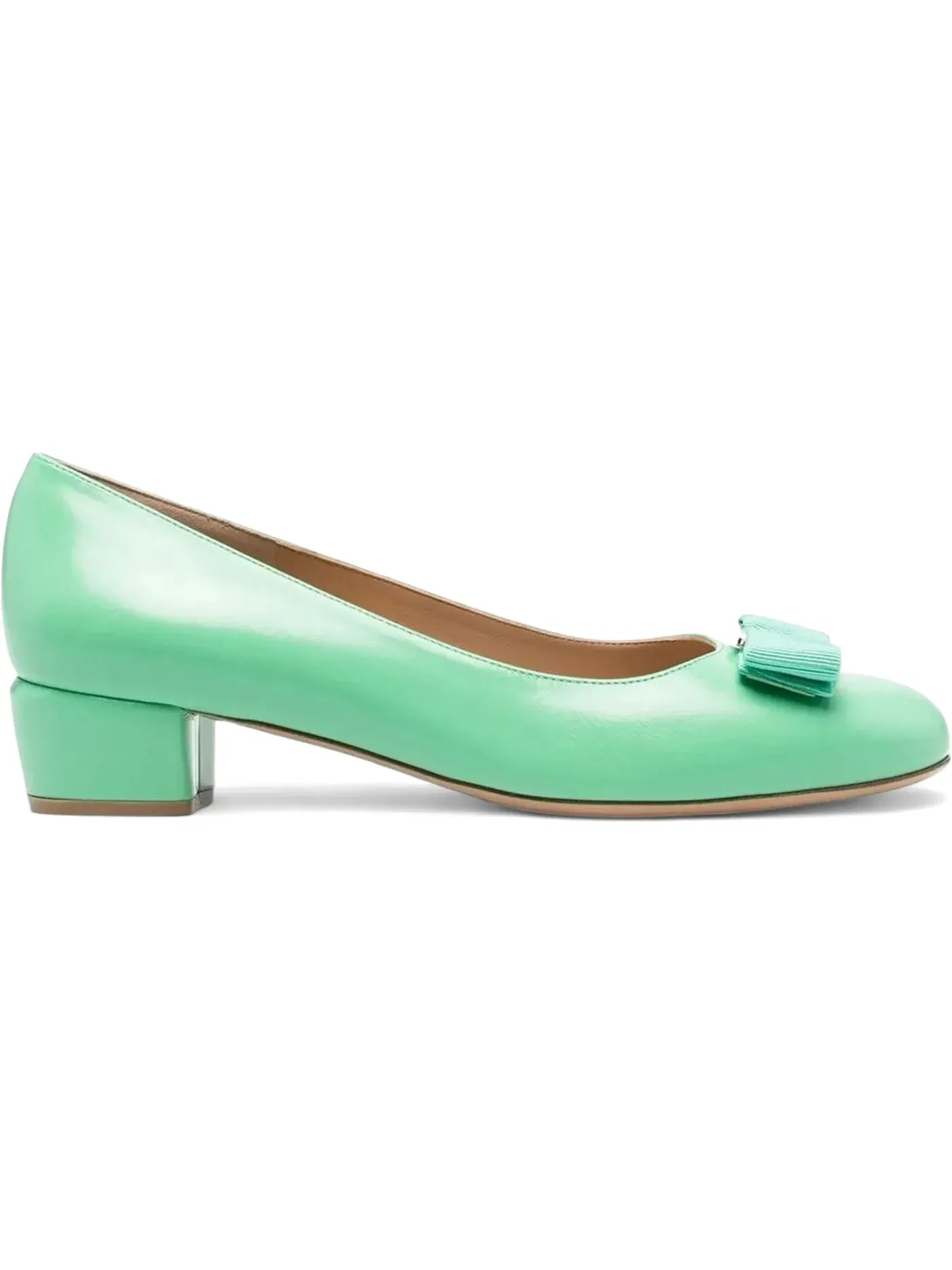 Женские туфли на каблуке Vara Ferragamo — изображение 1 из 1, зеленый