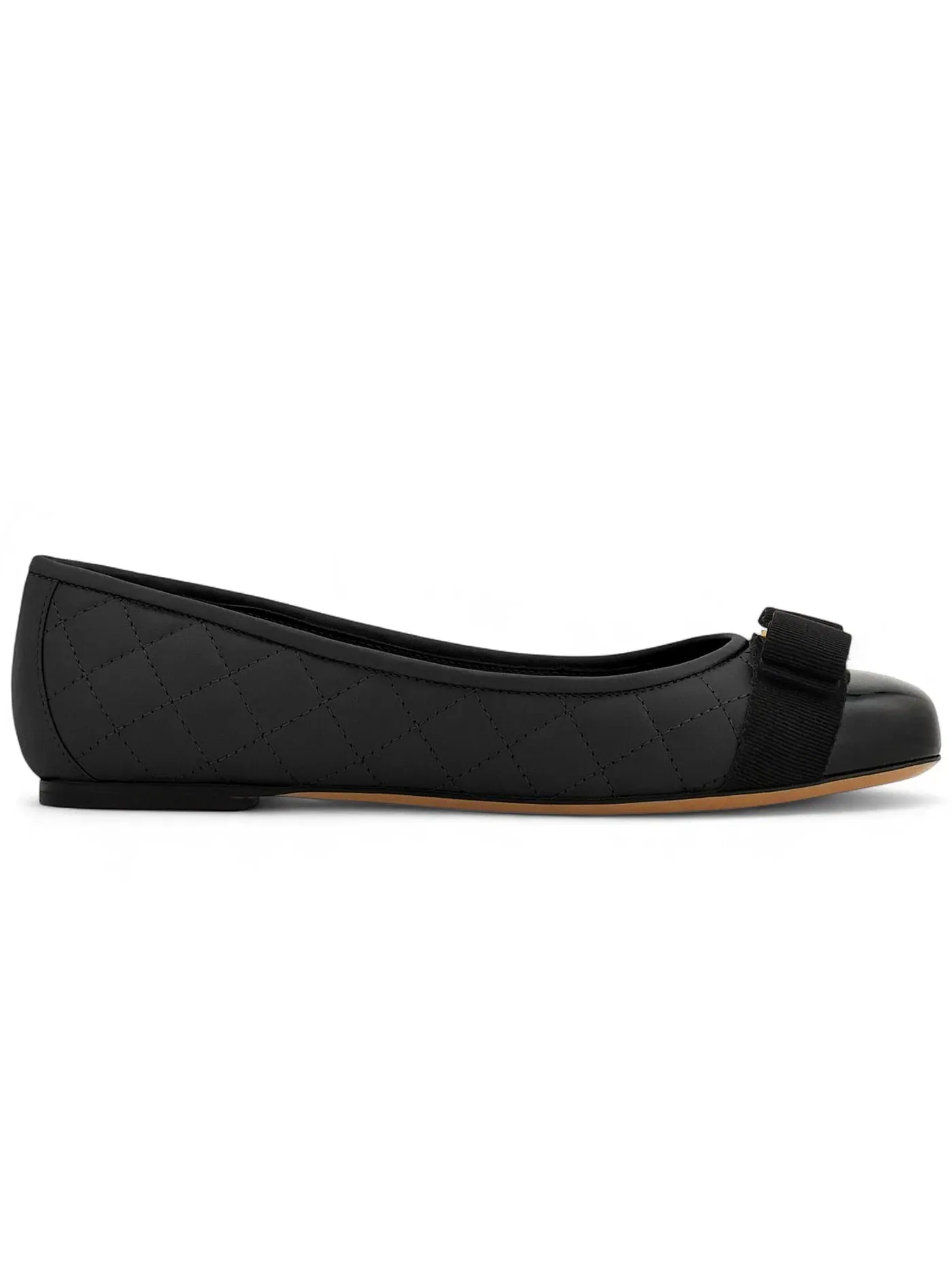 Женские балетки Varina Ferragamo — изображение 1 из 1, черный