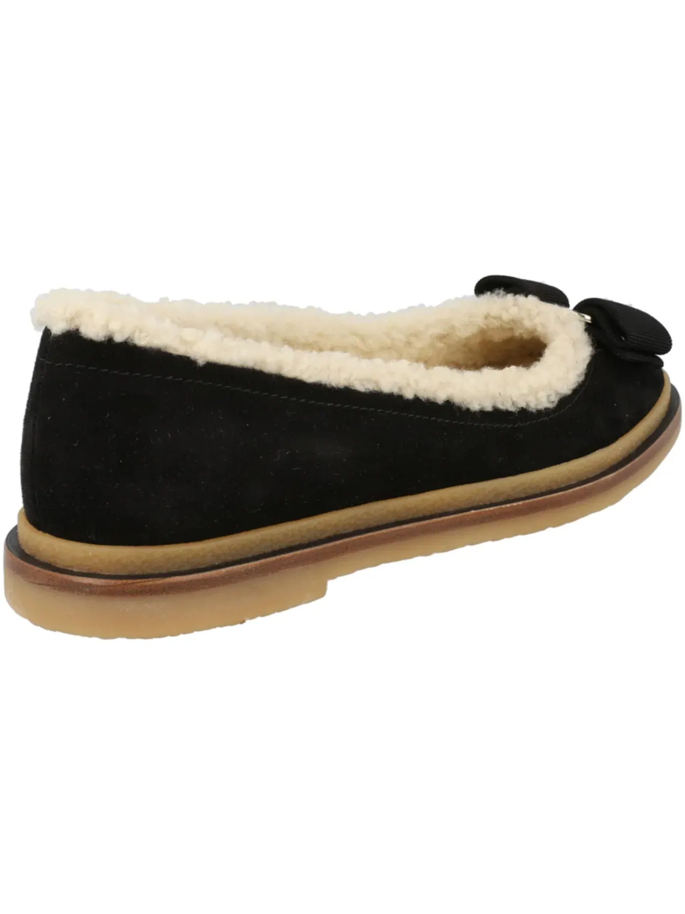 Женские туфли-лодочки с бантом Ferragamo Varina Par Flats — изображение 3 из 3, черный