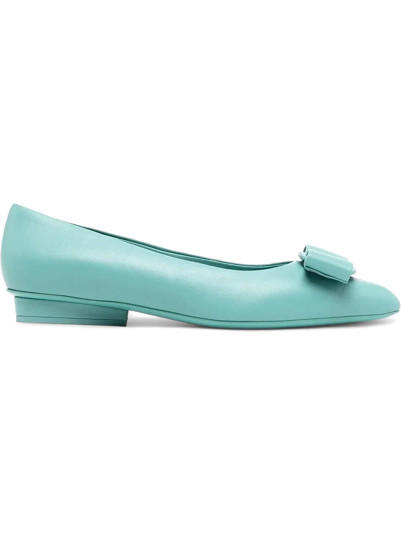 Женские балетки Ferragamo Viva Ballerina Shoes — изображение 1 из 1, синий