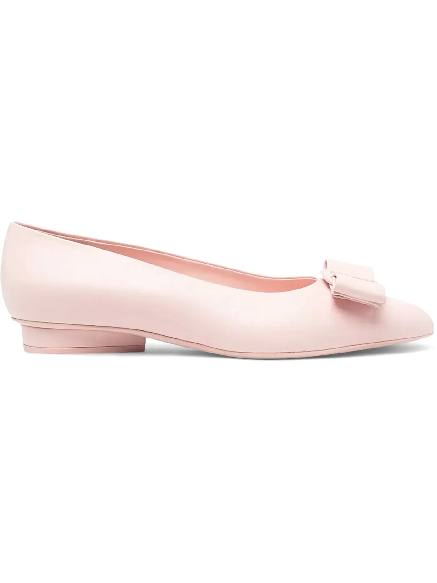 Женские балетки Ferragamo Viva Pointed Ballet Flats — изображение 1 из 1, розовый