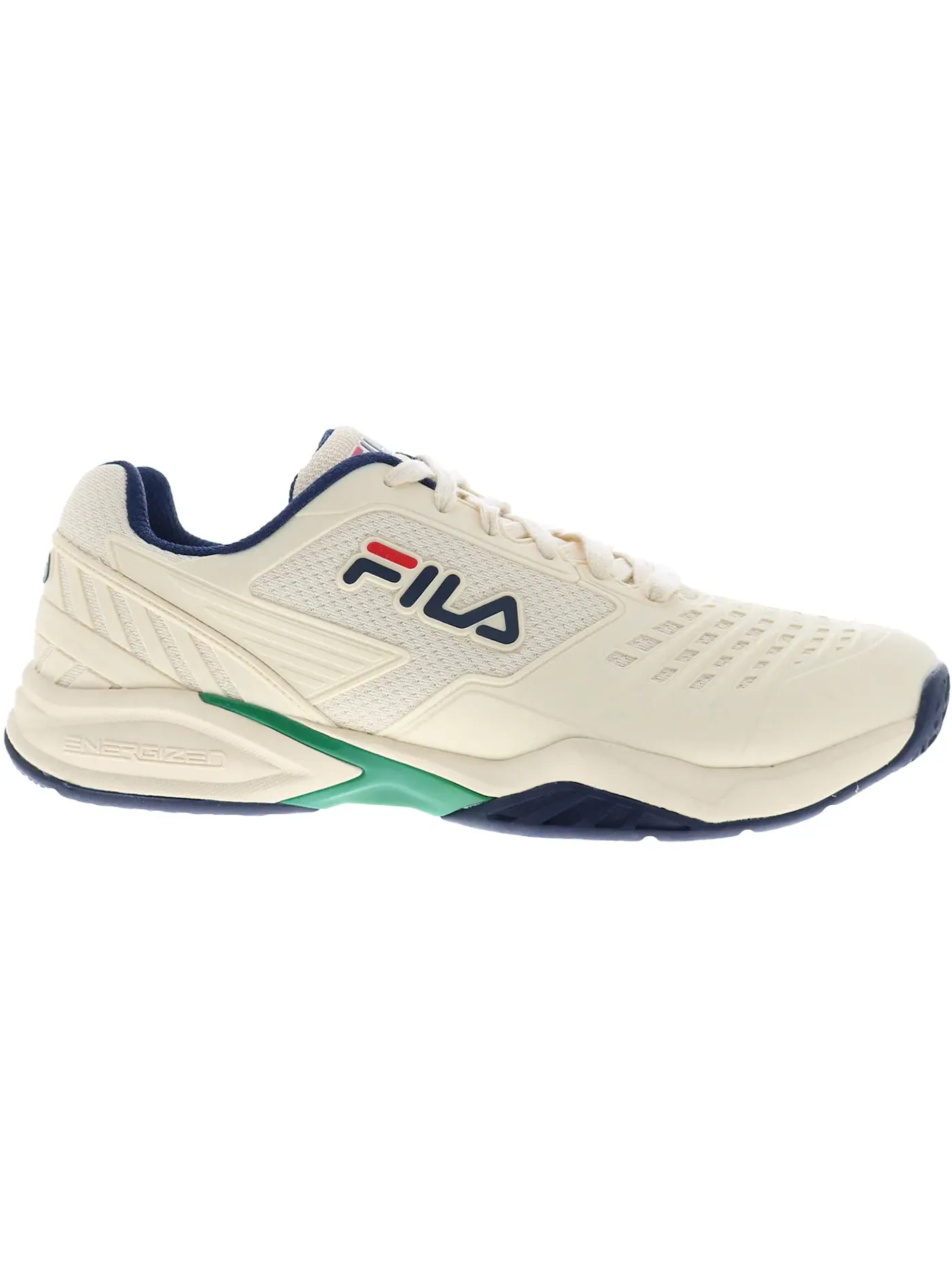 Мужские кроссовки для бега Fila Axilus 2 Energized Fila — изображение 1 из 1, белый/синий/серый