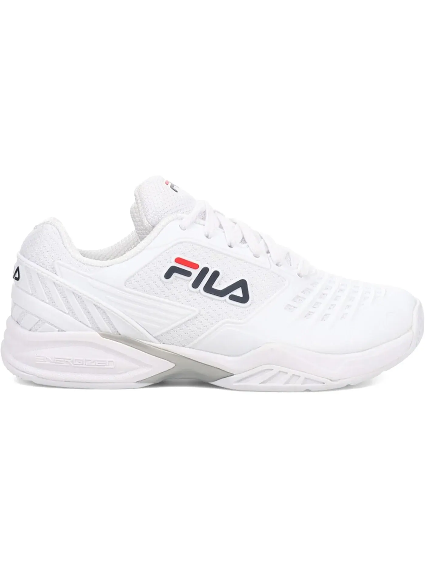 Женские кроссовки с сетчатым верхом Fila Axilus 2 Energized — изображение 1 из 1, белый/белый/темно-синий