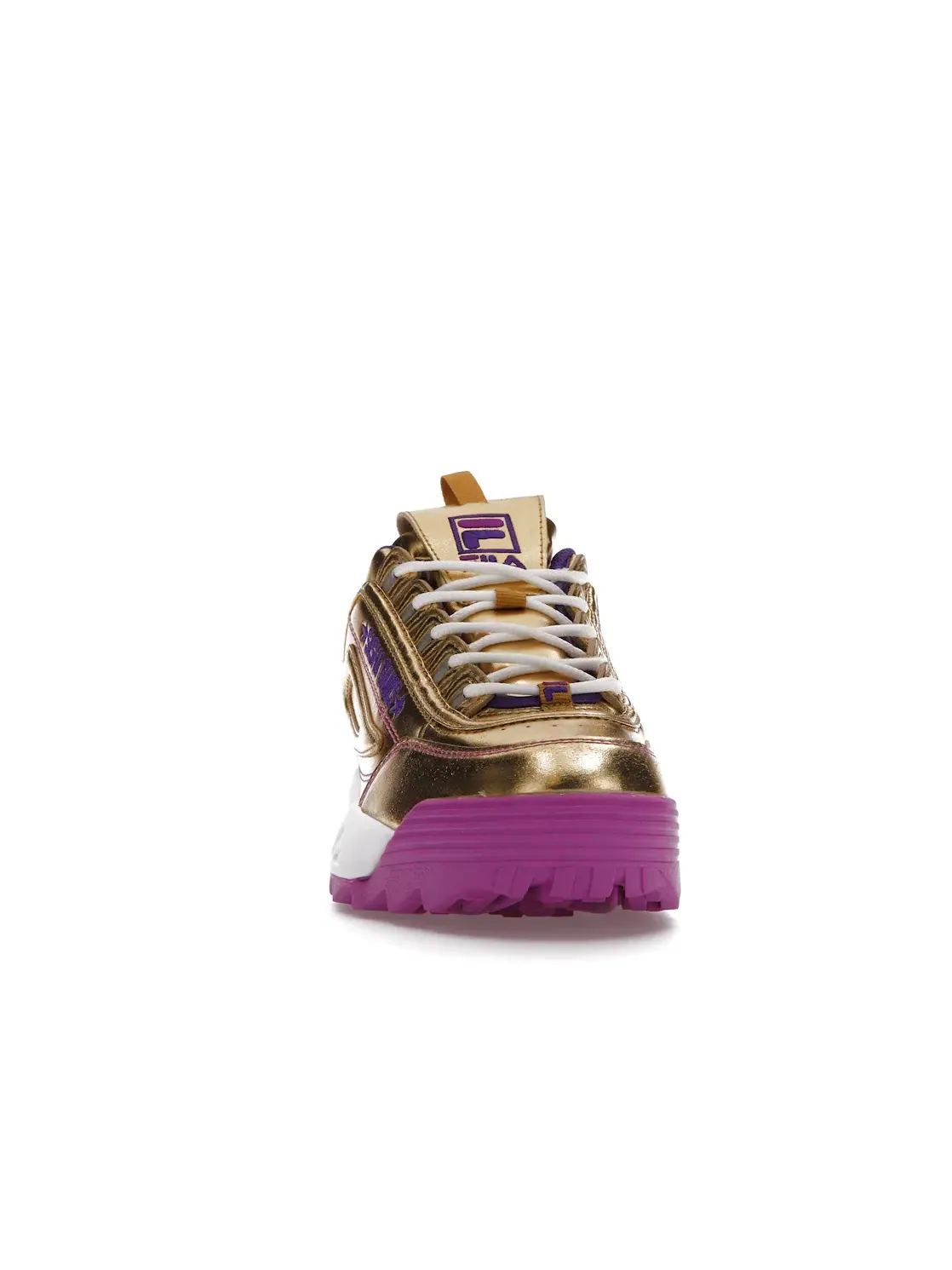 Женские кроссовки Lifestyle Fila Disruptor — изображение 2 из 4, золотистый розовый
