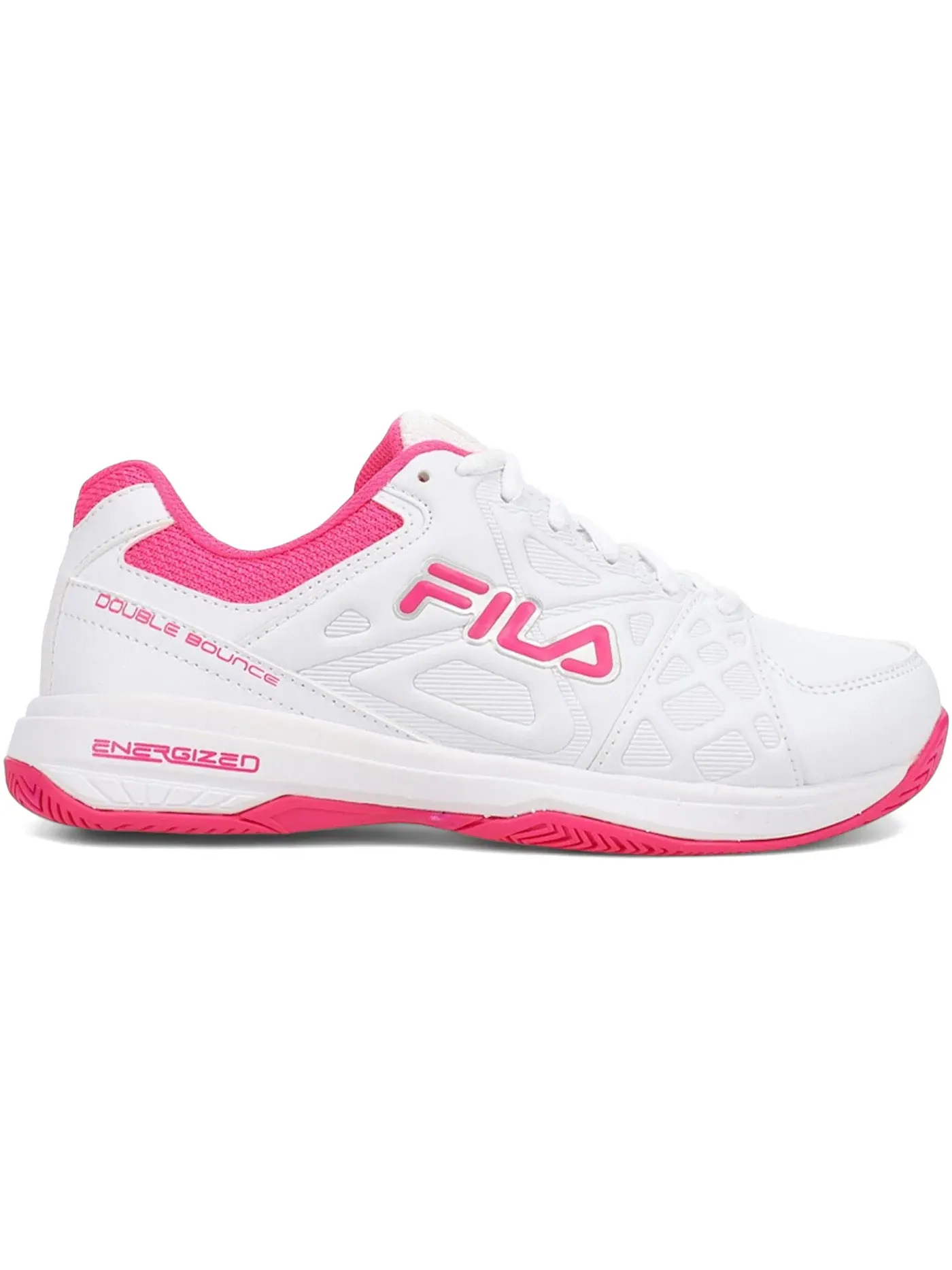 Женские кроссовки Lifestyle Fila Double Bounce 3 — изображение 1 из 1, белый/белый/розовый