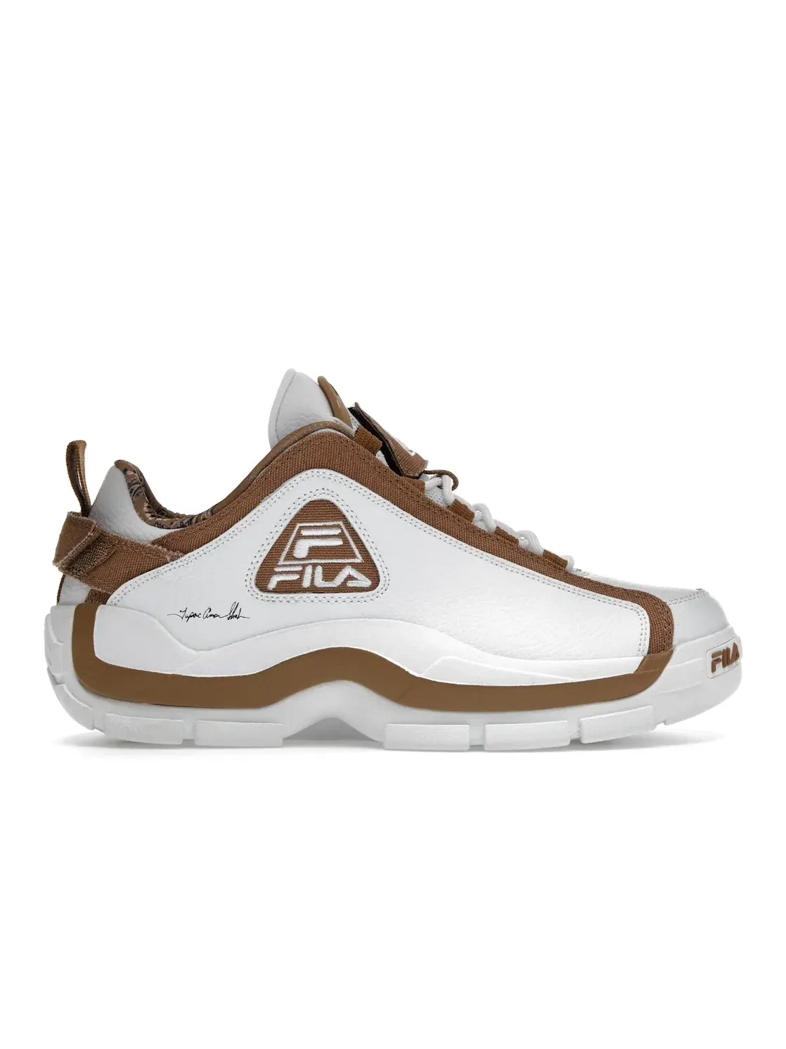 Мужские кроссовки Lifestyle Fila Grant Hill 2 Low Fila — изображение 1 из 4, белый/коричневый/черный