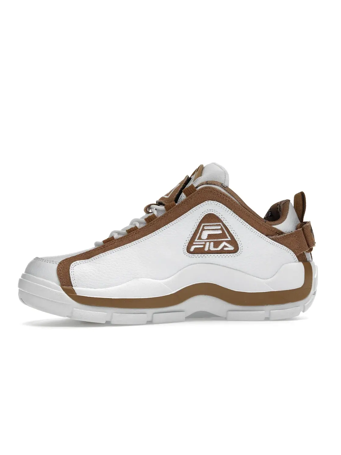 Мужские кроссовки Lifestyle Fila Grant Hill 2 Low Fila — изображение 3 из 4, белый/коричневый/черный