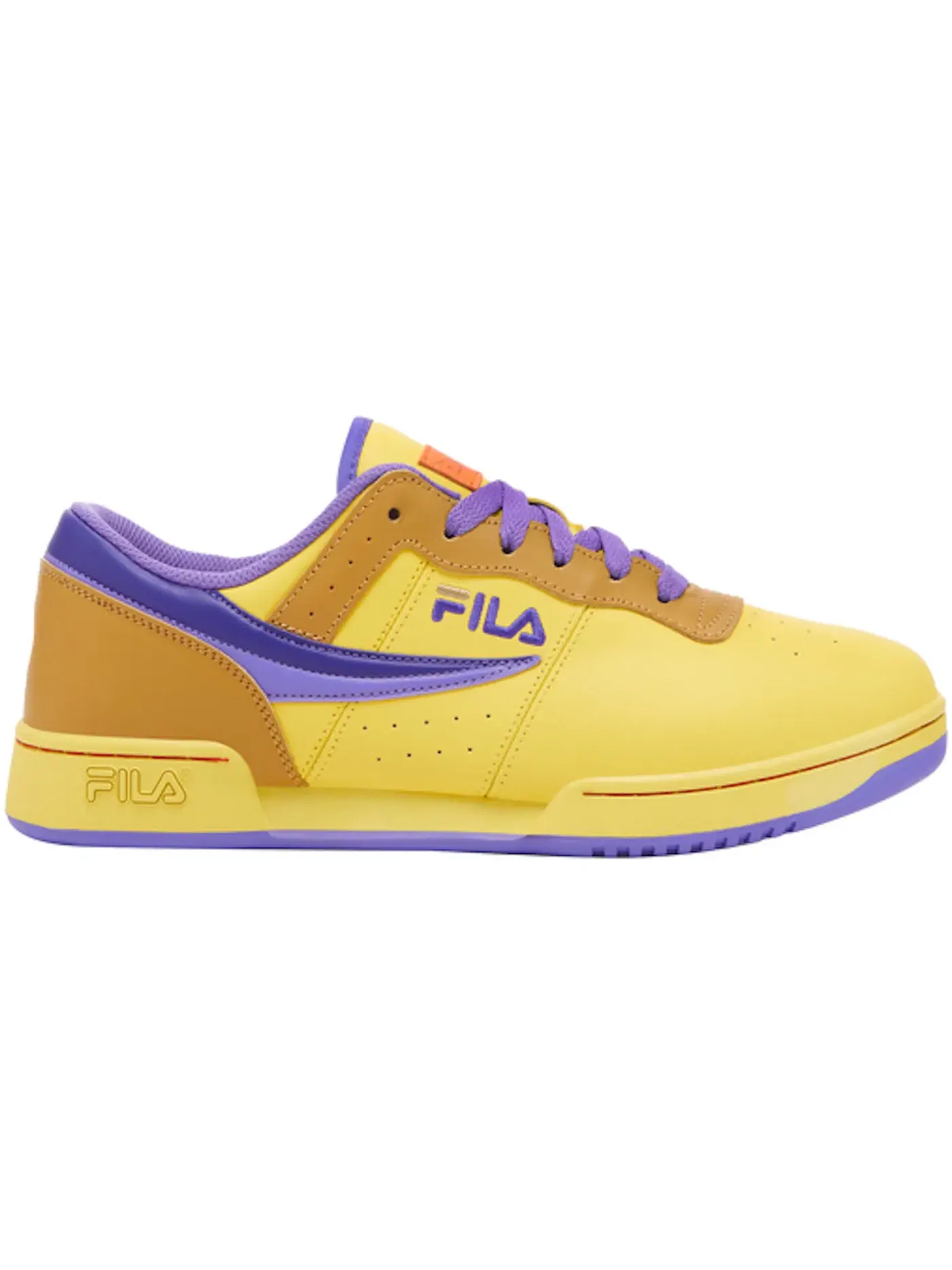 Мужские кроссовки с принтом Fila Original Fitness Fila — изображение 1 из 1, золотистый фиолетовый