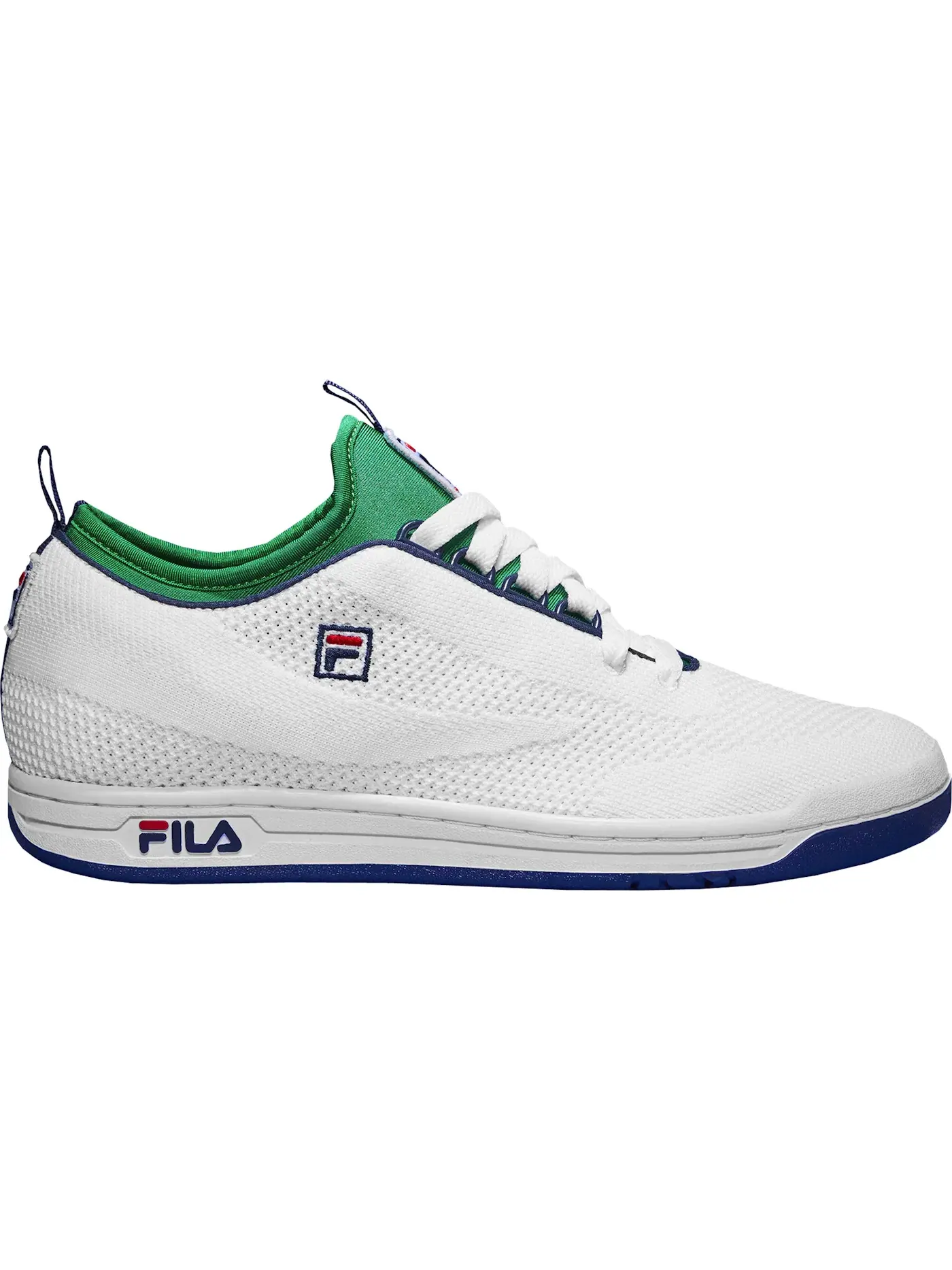 Мужские кроссовки с вязаным верхом Fila Original Tennis 2.0 Knit Fila — изображение 1 из 1, белый зеленый синий