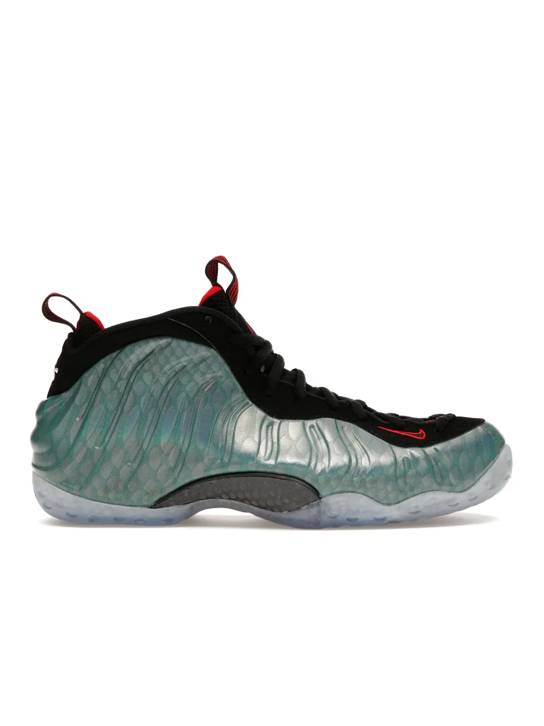 Мужские кроссовки с принтом Nike Air Foamposite One — изображение 1 из 4, темный/красный-черный