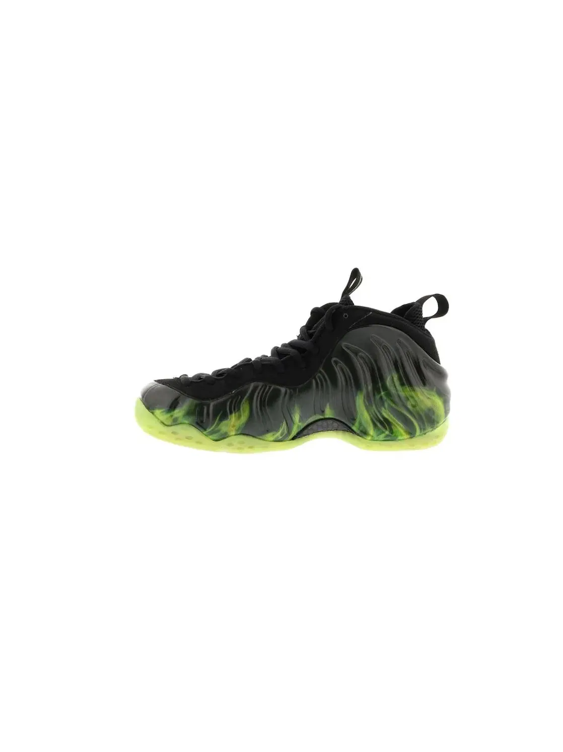 Мужские кроссовки Lifestyle Nike Air Foamposite One — изображение 3 из 4, черный-неоновый зеленый