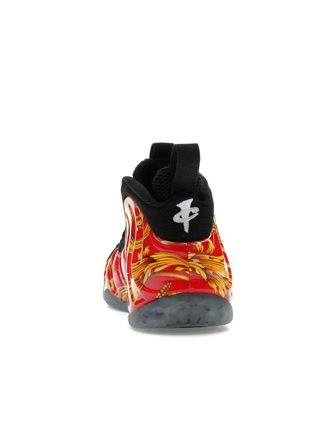 Мужские кроссовки Nike Air Foamposite One Supreme — изображение 4 из 4, красный/золотистый
