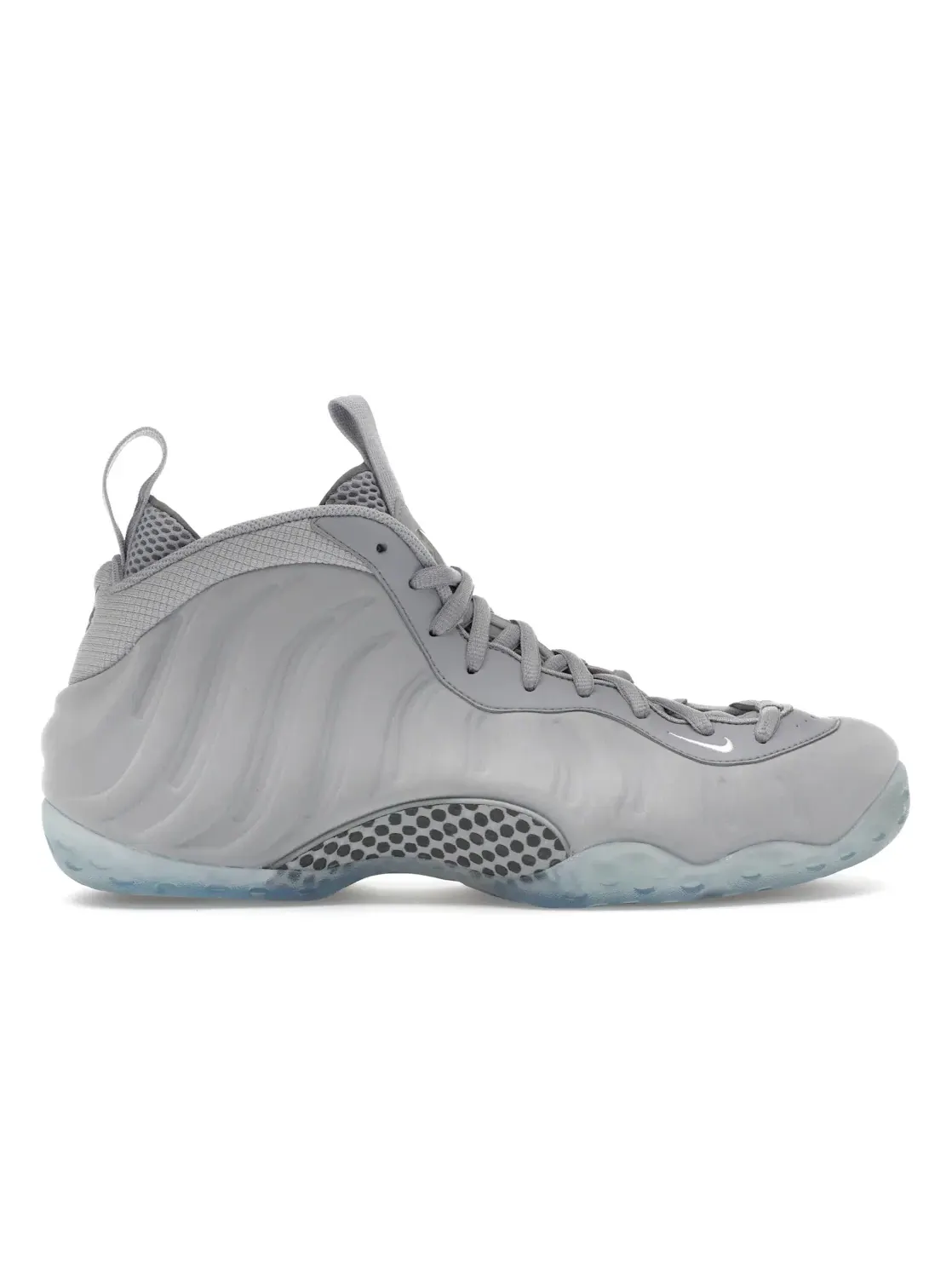 Мужские кроссовки на шнуровке с пеноматериалом Nike Air Foamposite One — изображение 1 из 4, серый/белый-серый-черный