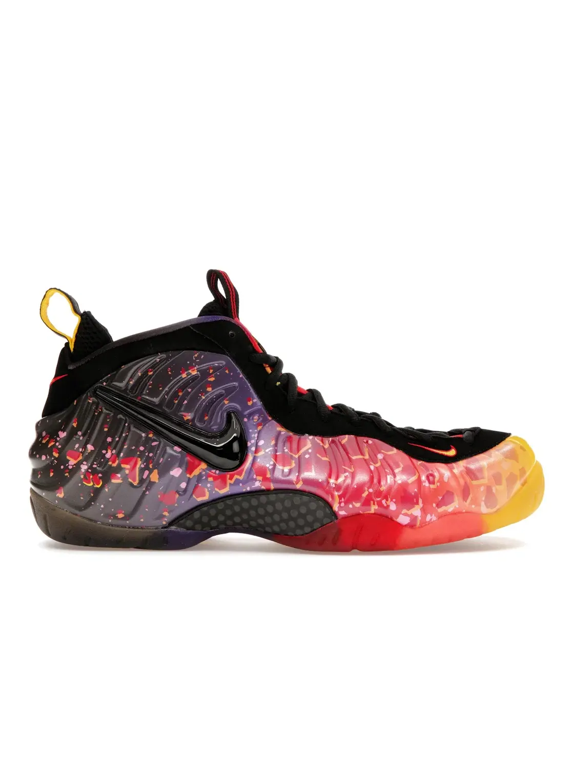 Мужские кроссовки с принтом Nike Air Foamposite Pro — изображение 1 из 4, черный