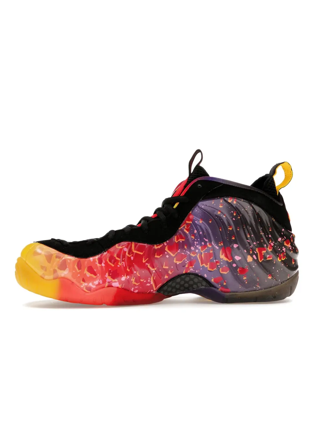 Мужские кроссовки с принтом Nike Air Foamposite Pro — изображение 3 из 4, черный