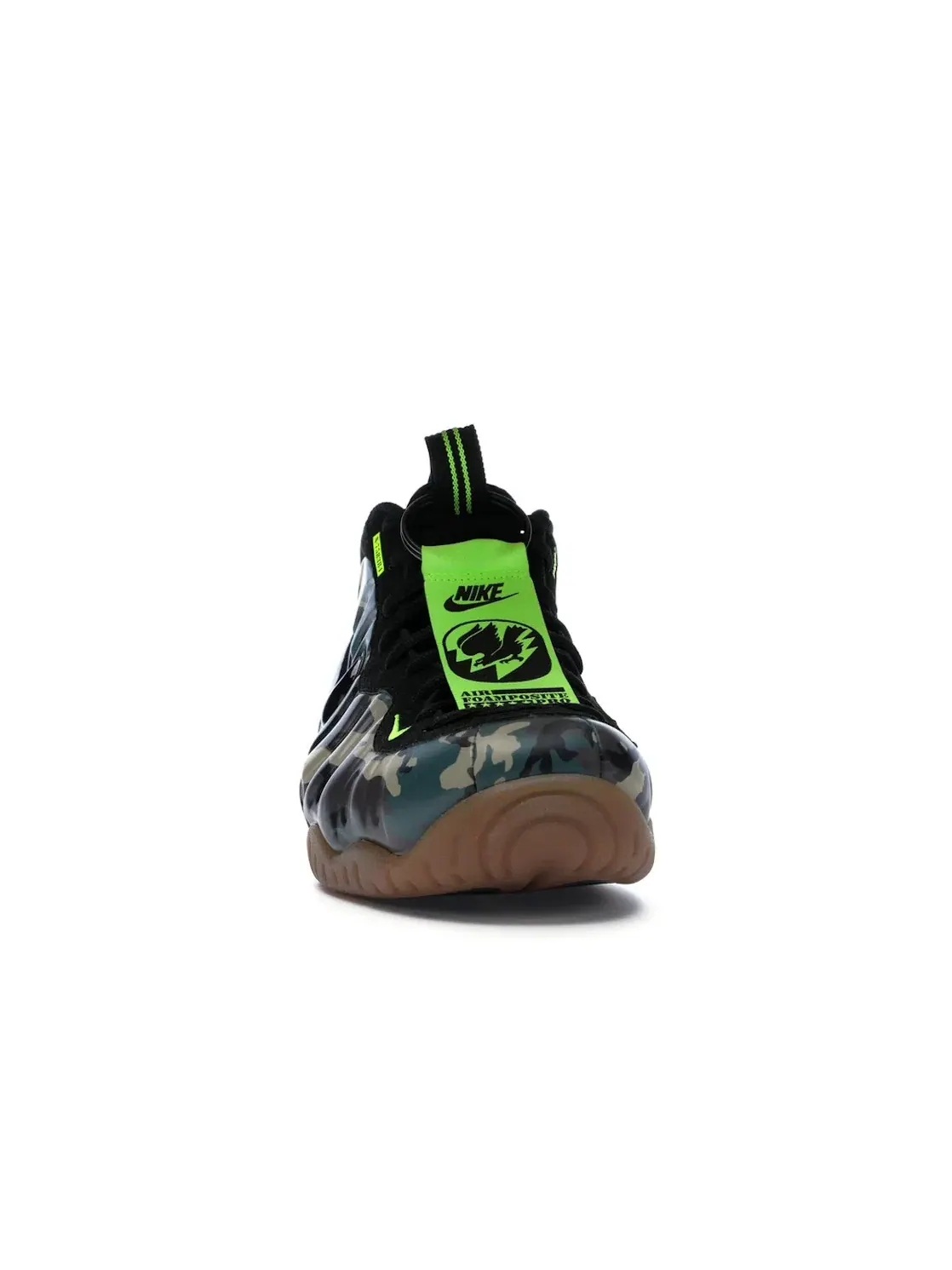 Мужские кроссовки с камуфляжным принтом Nike Air Foamposite Pro Nike — изображение 2 из 4, черный