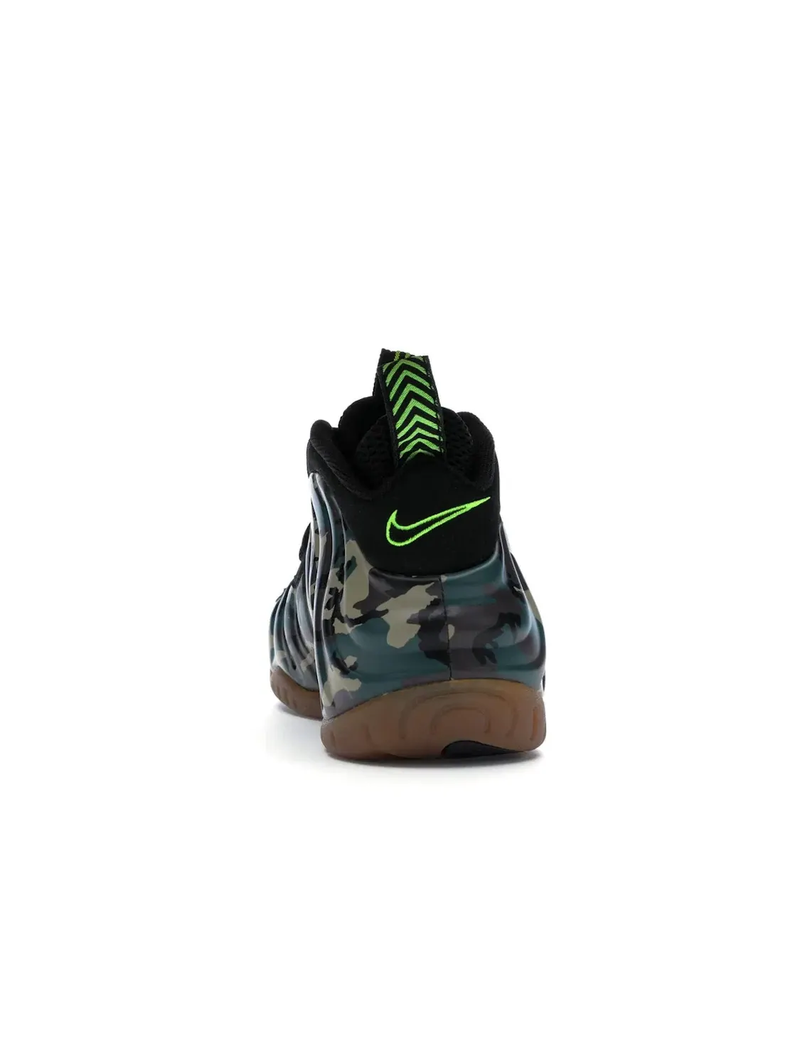 Мужские кроссовки с камуфляжным принтом Nike Air Foamposite Pro Nike — изображение 4 из 4, черный
