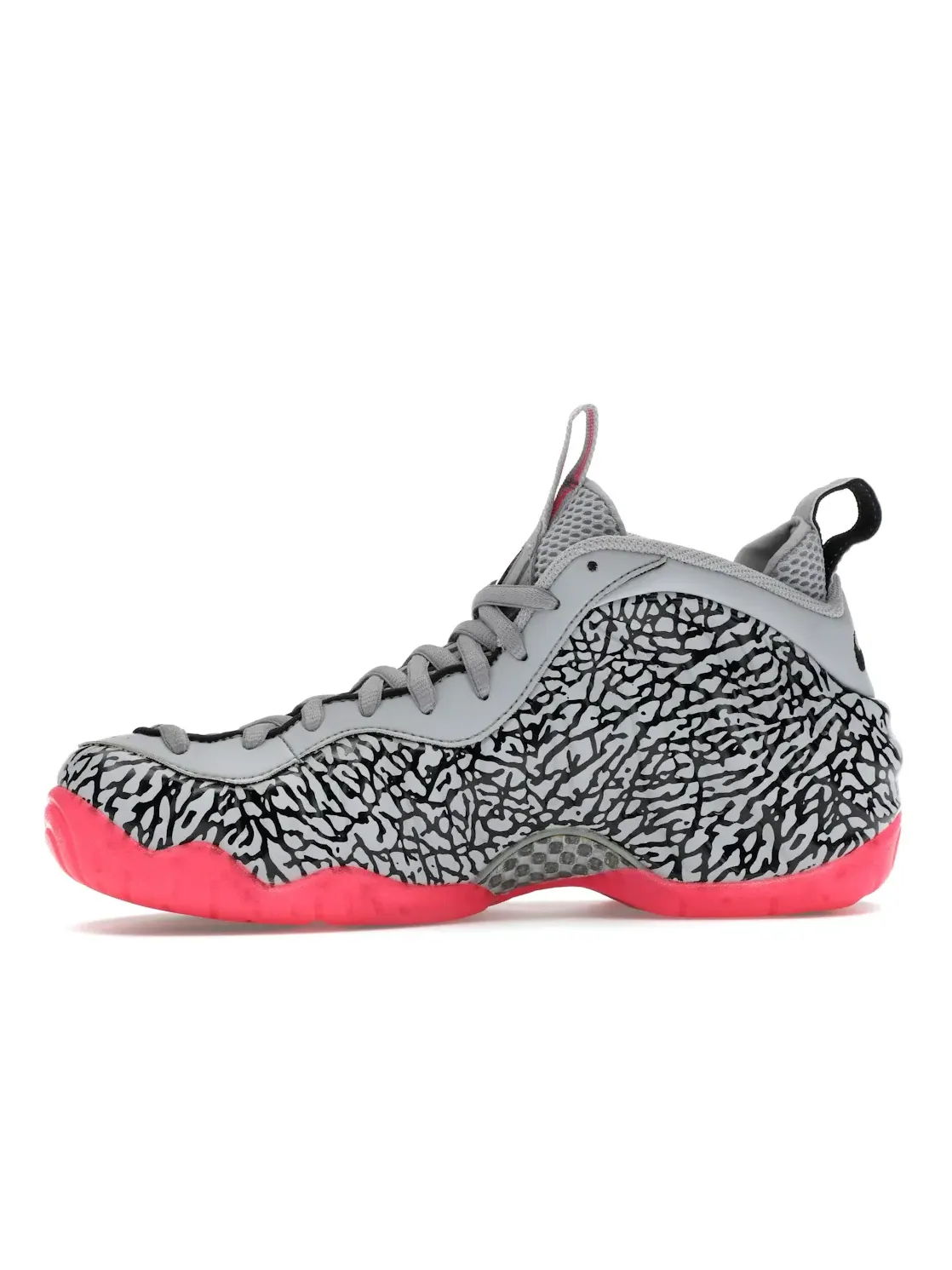 Мужские кроссовки с принтом Nike Air Foamposite Pro Nike — изображение 3 из 4, серый/черный-розовый