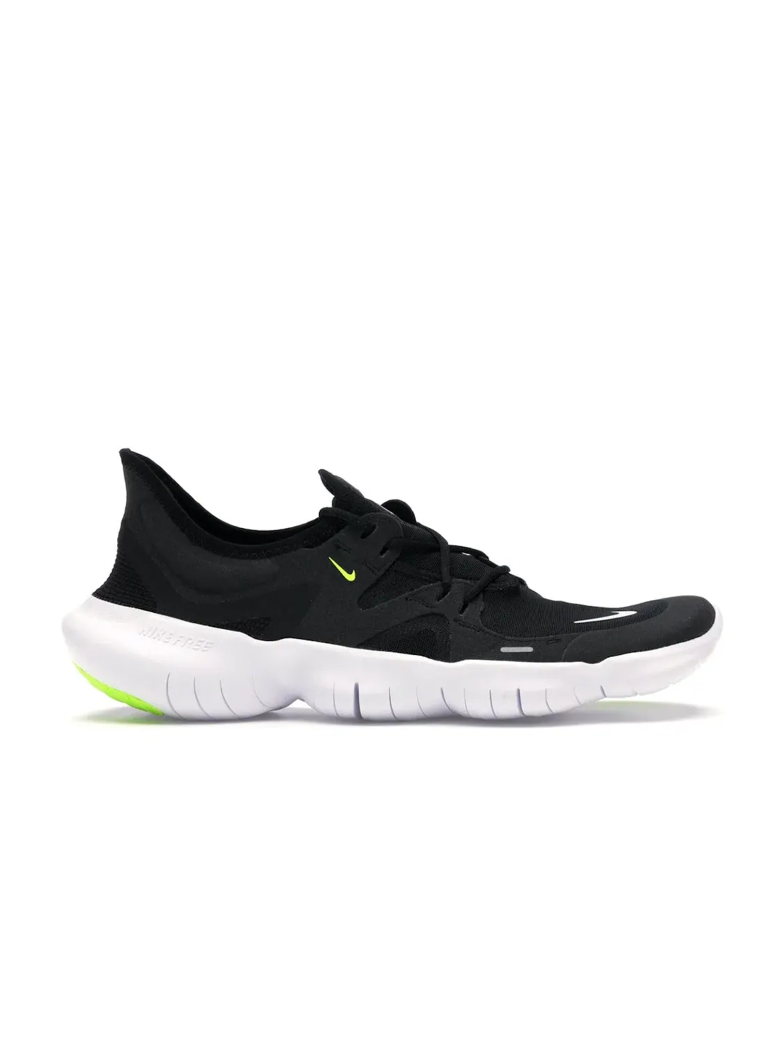 Мужские кроссовки с технологией Free для бега Nike Free RN 5.0 Nike — изображение 1 из 4, черный белый