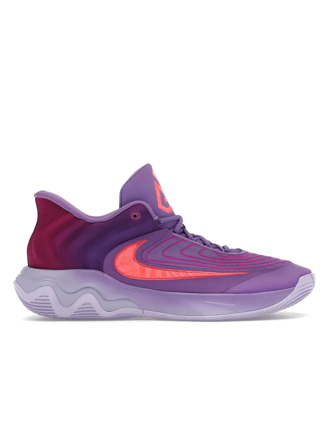 Мужские кроссовки для баскетбола с амортизацией Nike Giannis Immortality 4 — изображение 1 из 4, черный///розовый